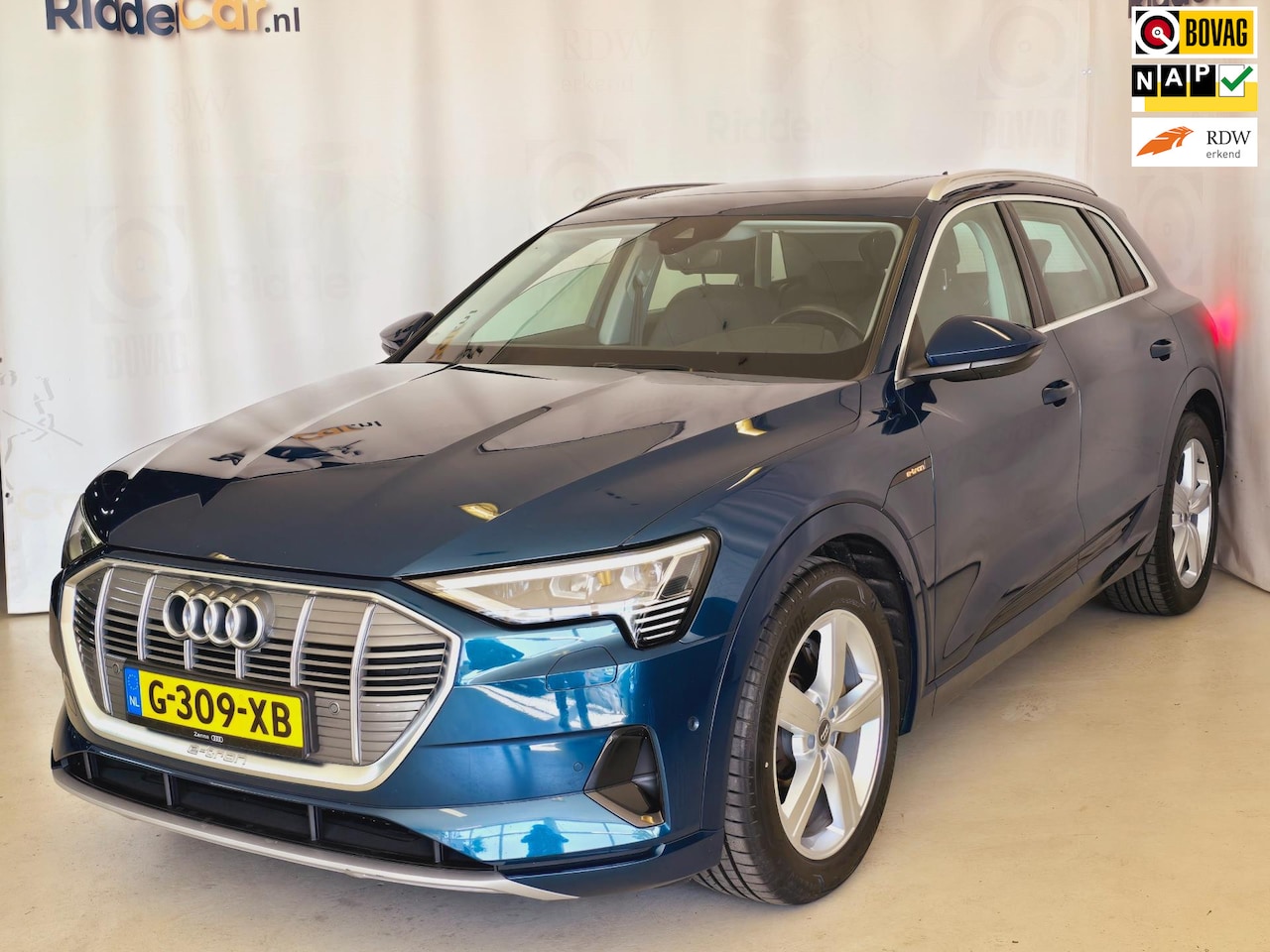 Audi e-tron - E-tron 50 quattro Launch edition plus 71 kWh|NAP|GARANTIE|AUTOMAAT|PANO|PARK SENS|NAVI - AutoWereld.nl