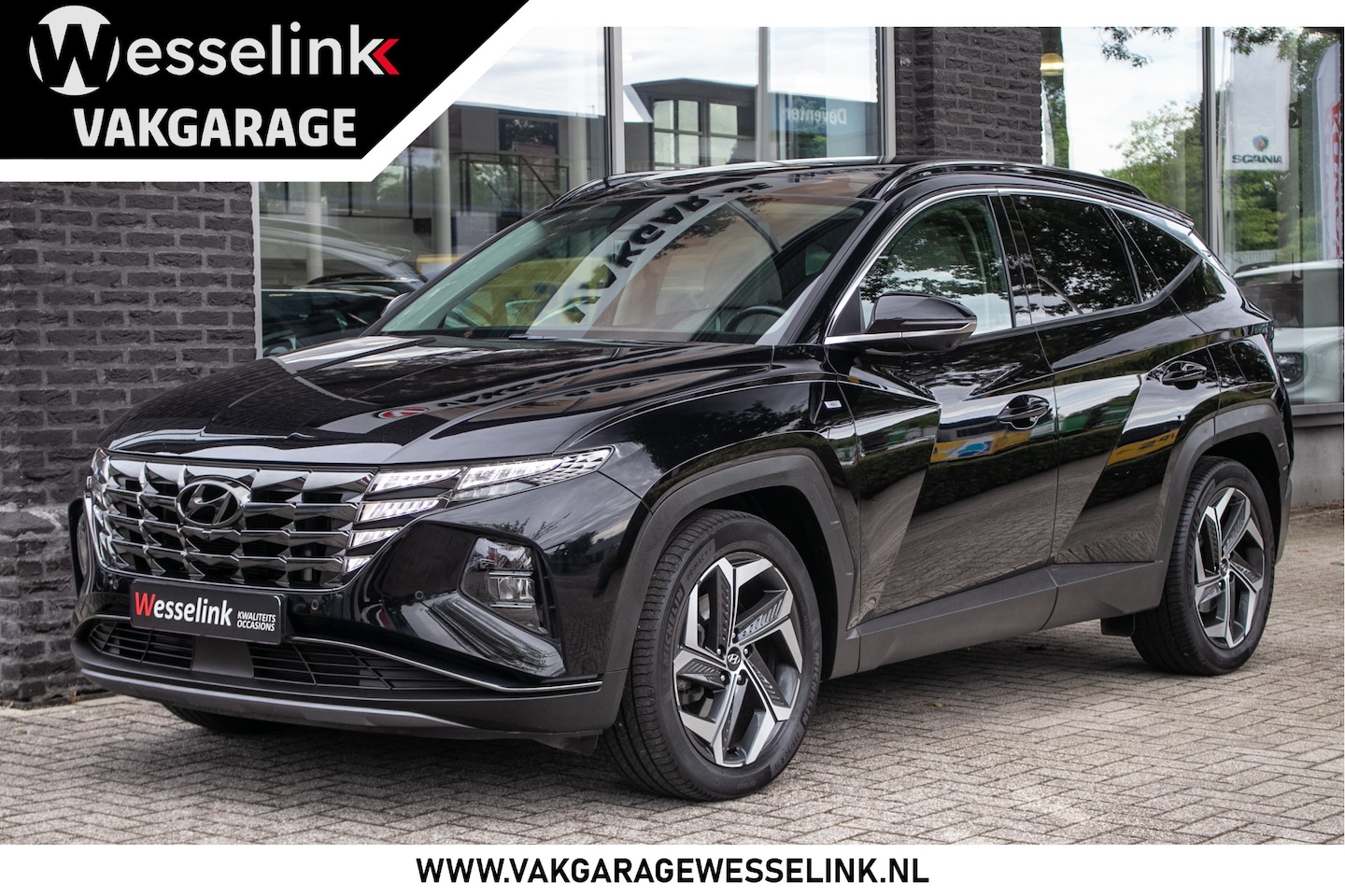 Hyundai Tucson - 1.6 T-GDI MHEV Premium Sky - All-in rijklrprs | 1650kg trekgewicht | meest complete uitvoe - AutoWereld.nl