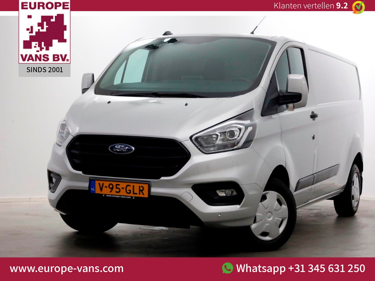 Ford Transit Custom - 2.0 TDCI 130pk L2H1 Trend/ Airco/LED/CarPlay 12-2022 - AutoWereld.nl