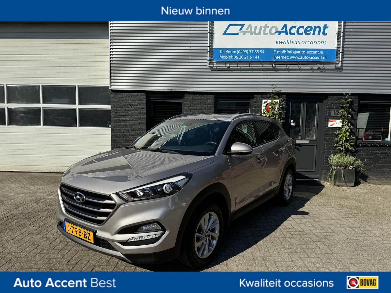 Hyundai Tucson - 1.6 GDi Comfort Navi/Cruise/LMV/130dkm... - AutoWereld.nl