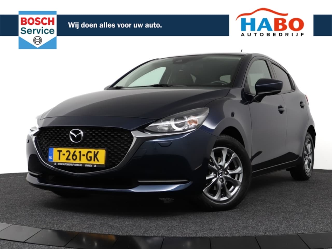 Mazda 2 - 1.5 SKYACTIV-G SKYLEASE AUTOMAAT AC/CRUISE/BLUETOOTH/NAV/LMV/30.000KM - AutoWereld.nl