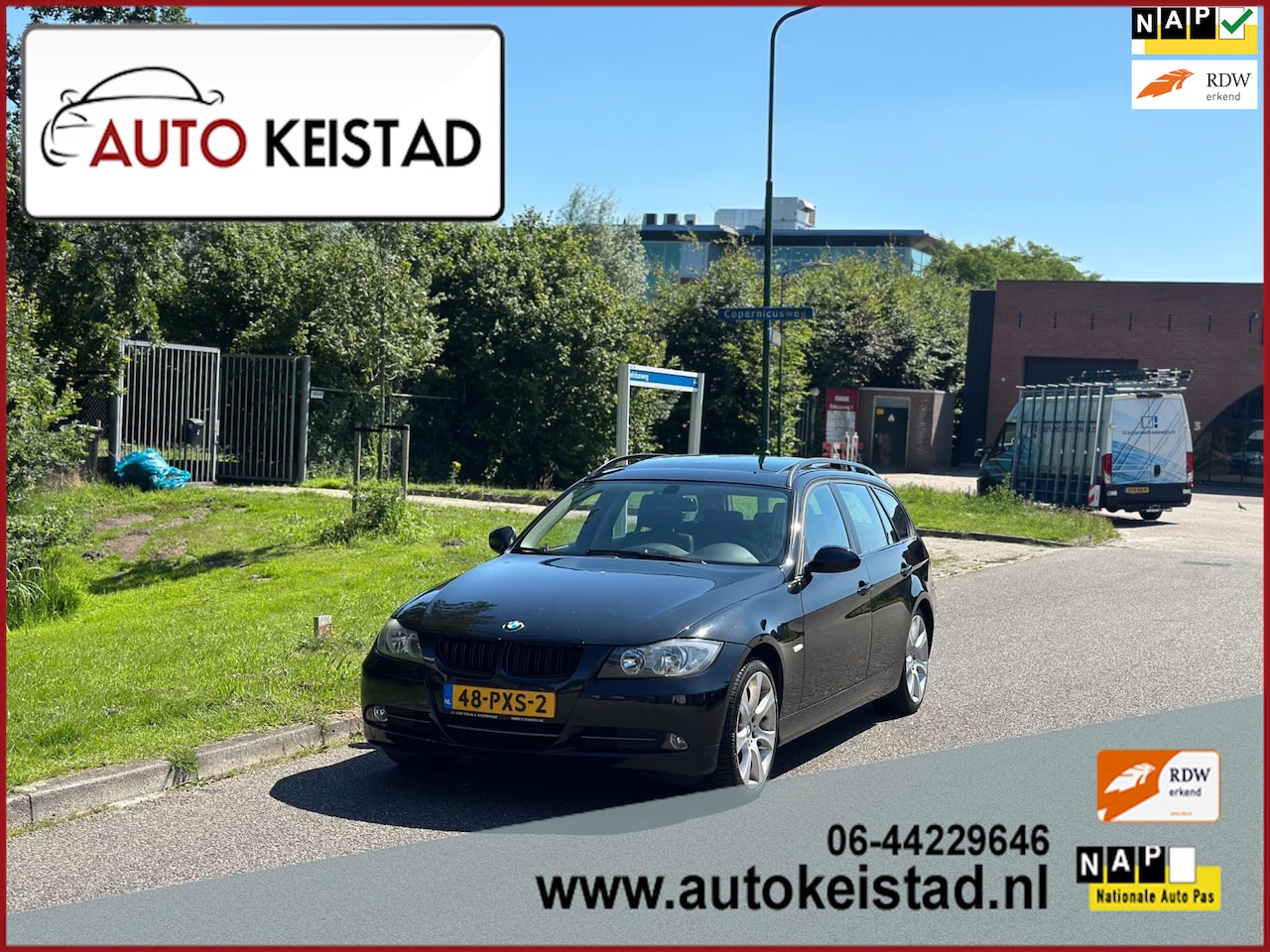 BMW 3-serie Touring - 320i AUTOMAAT LEDER/PANORAMA/CLIMA! SUPER STAAT! - AutoWereld.nl