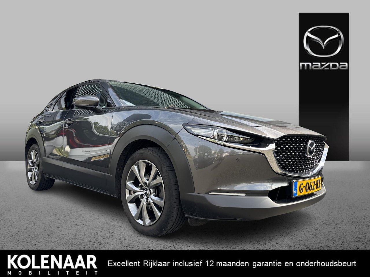 Mazda CX-30 - 2.0 e-Sky-X 180 Luxury /1e eigenaar/Dealeronderhouden/Afn. Trekhaak/Navi/ECC/Adaptive/HUD/ - AutoWereld.nl