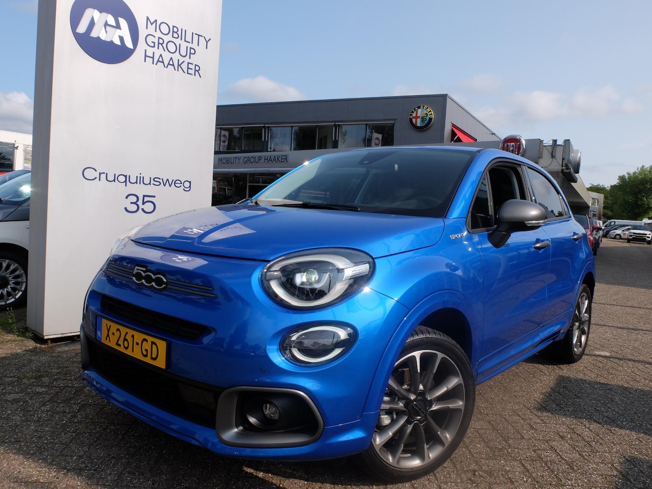 Fiat 500 X - 1.5 Hybrid Sport Direct Leverbaar Sport Edition Carplay/Android Auto - AutoWereld.nl