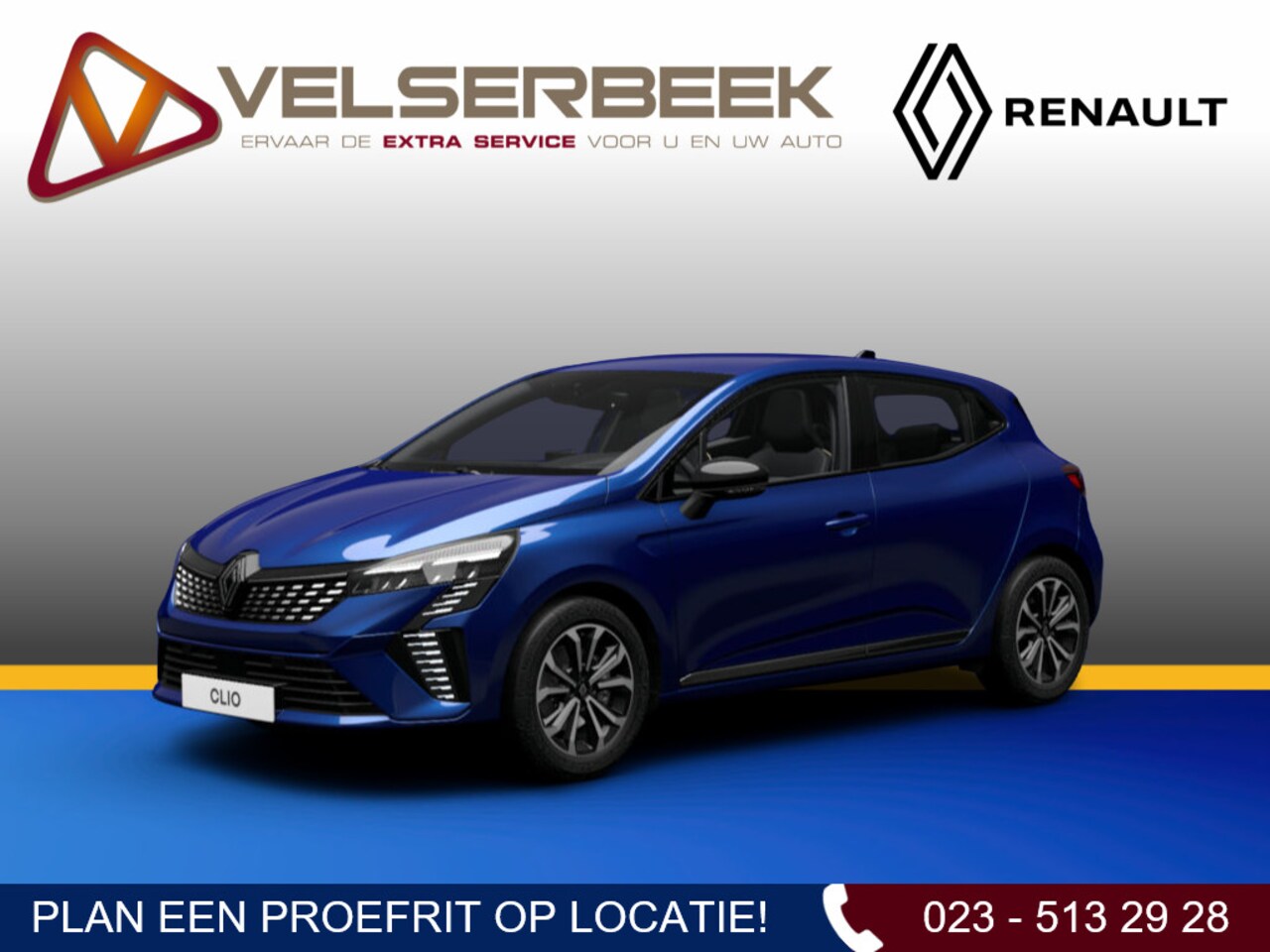 Renault Clio - E-Tech Full Hybrid 145 techno *NIEUW/UIT VOORRAAD* - AutoWereld.nl