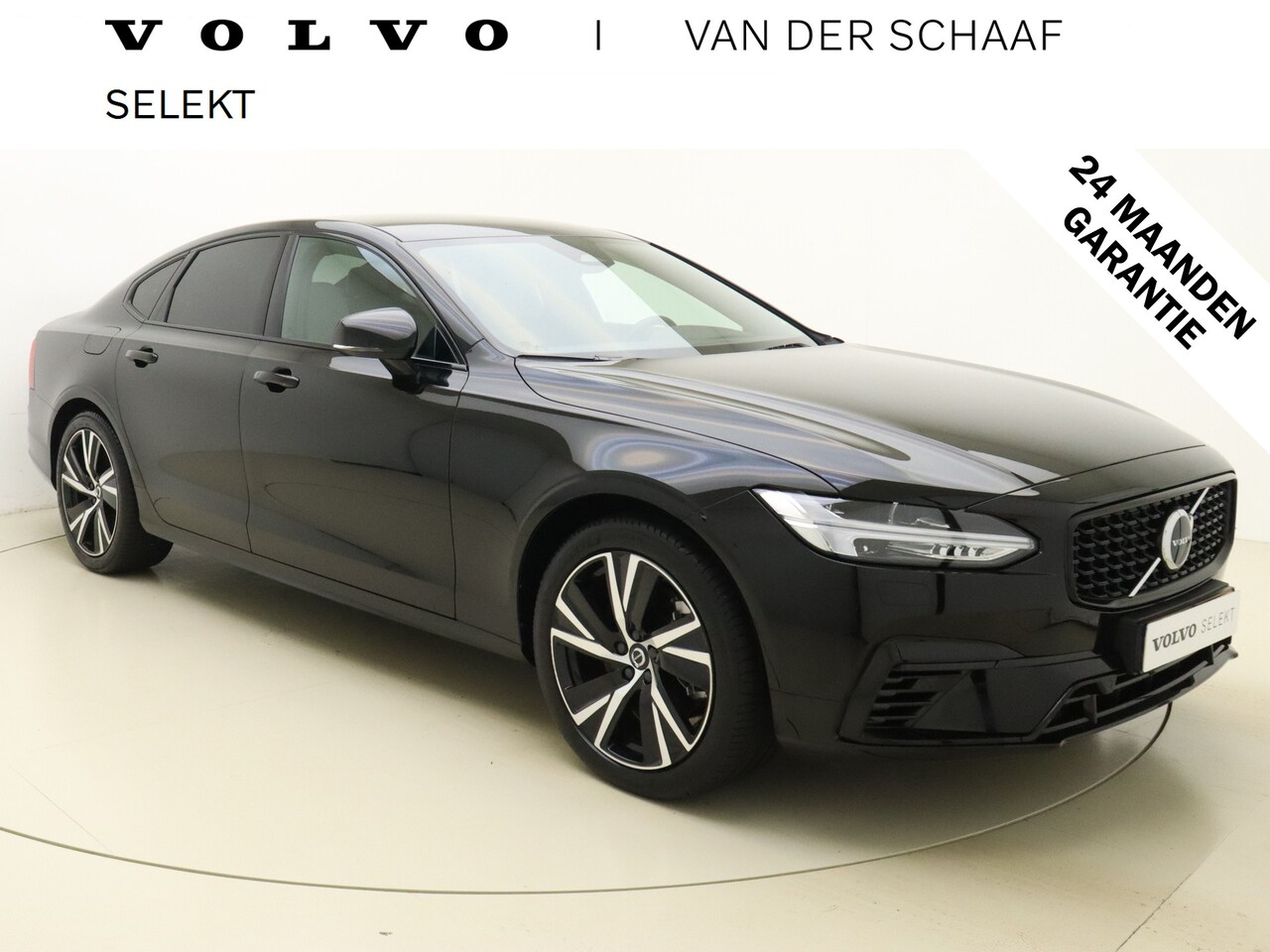 Volvo S90 - T8 455pk AWD R-Design / Elek Sportstoelen / 19 inch / Google / Dubbel glas / Lederen dashb - AutoWereld.nl