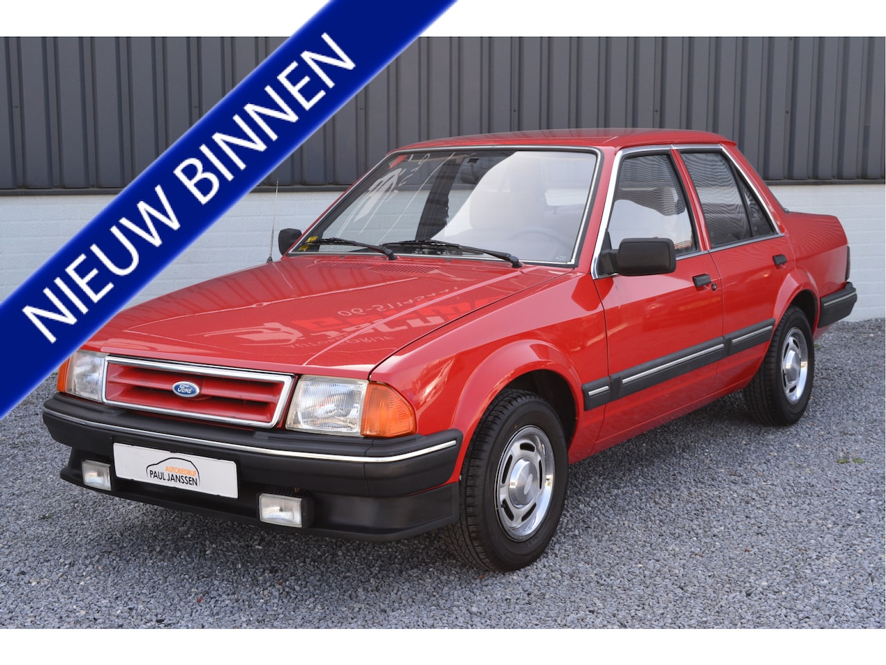 Ford Orion - 1.3 GL | 4 Deurs | 77.000 km. | Orginele Staat | Oldtimer. VERKOOP TELEFONISCH BEREIKBAAR - AutoWereld.nl