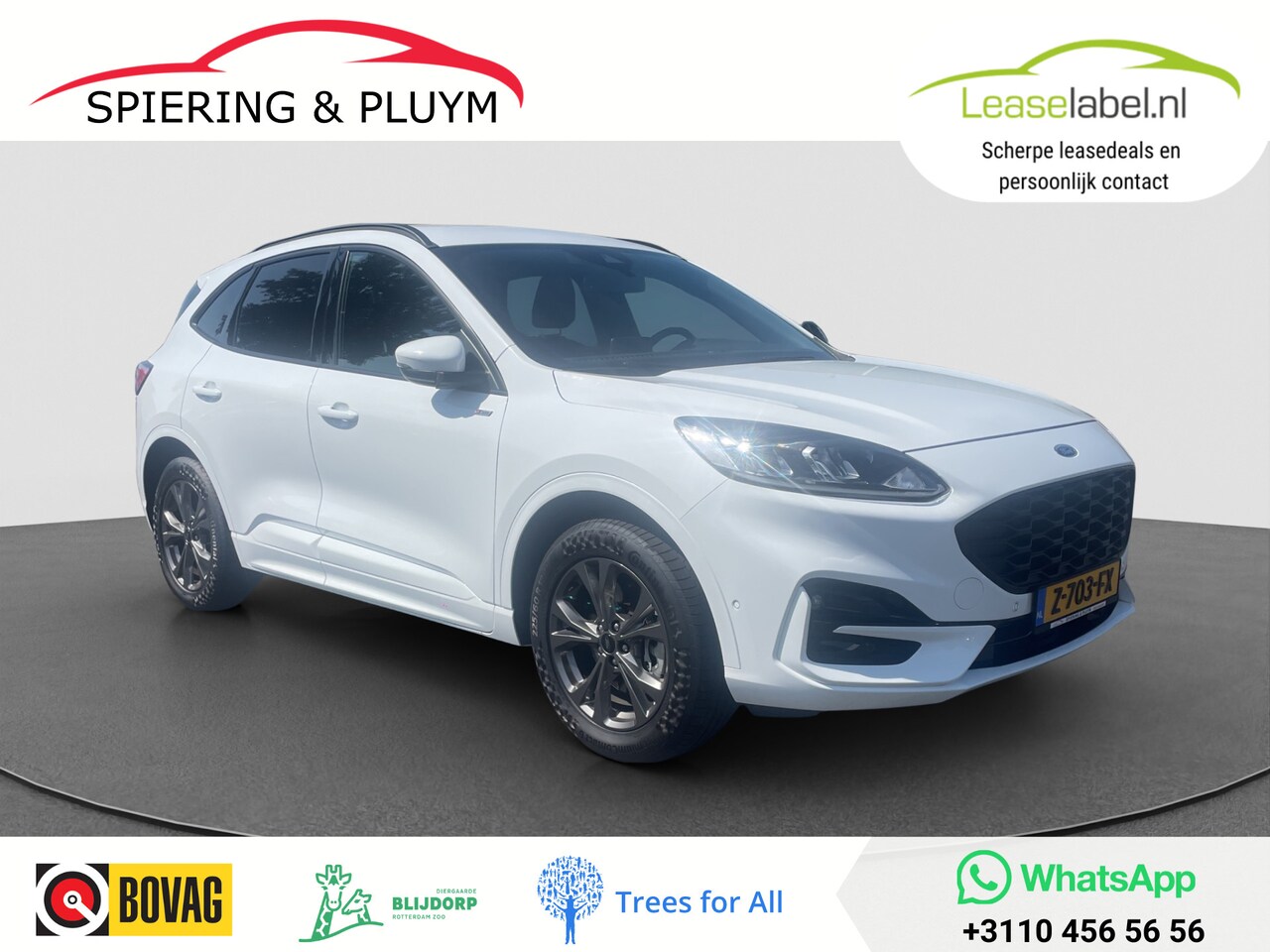 Ford Kuga - 2.5 PHEV ST-Line X | Winter Pack | Adaptive Cruise | Keyless | Trekhaak - AutoWereld.nl