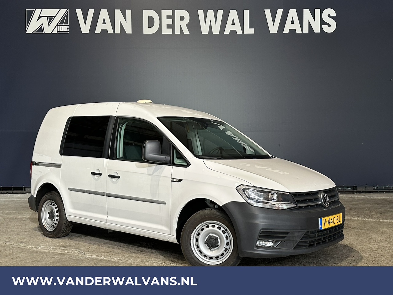 Volkswagen Caddy - 2.0 TDI L1H1 Euro6 Airco | 1400kg Trekhaak | Cruisecontrol | Parkeersensoren Zijdeur - AutoWereld.nl