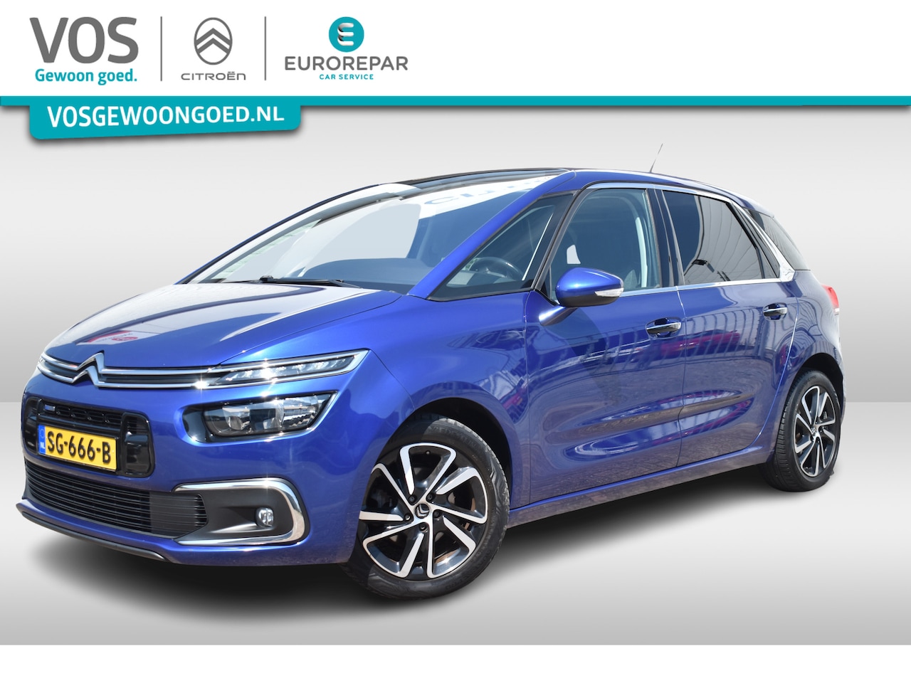 Citroën C4 Picasso - PureTech 130 Shine Navi | Airco | Keyless | Trekhaak | - AutoWereld.nl