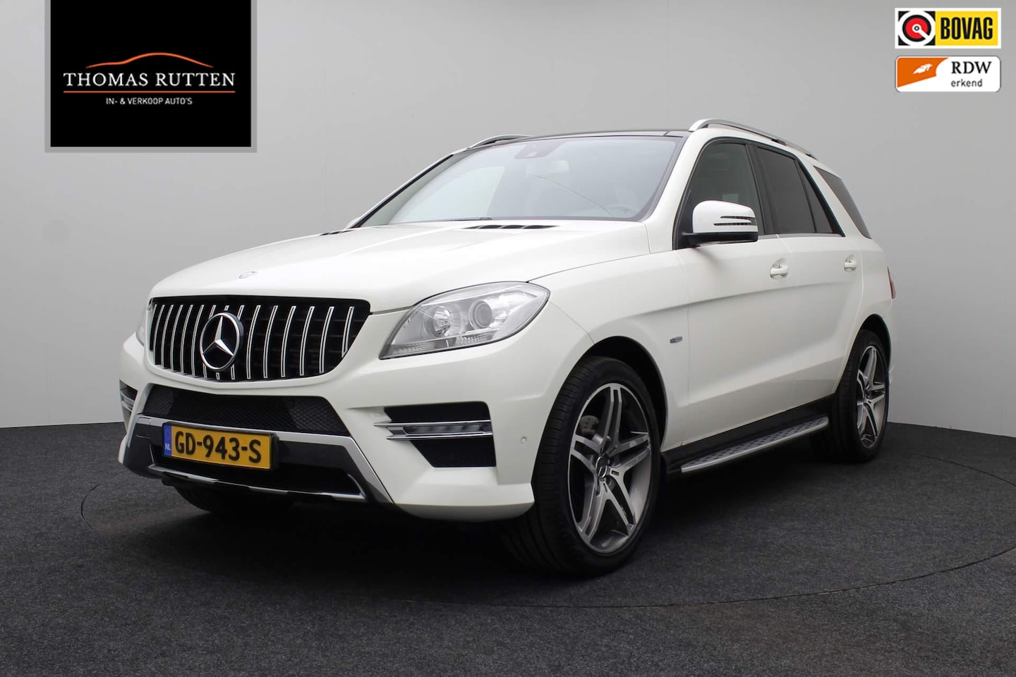 Mercedes-Benz M-klasse - 350 BlueTEC 2012 | Trekhaak Afneembaar | Airco | Navigatie | Cruise Control | Panoramadak - AutoWereld.nl