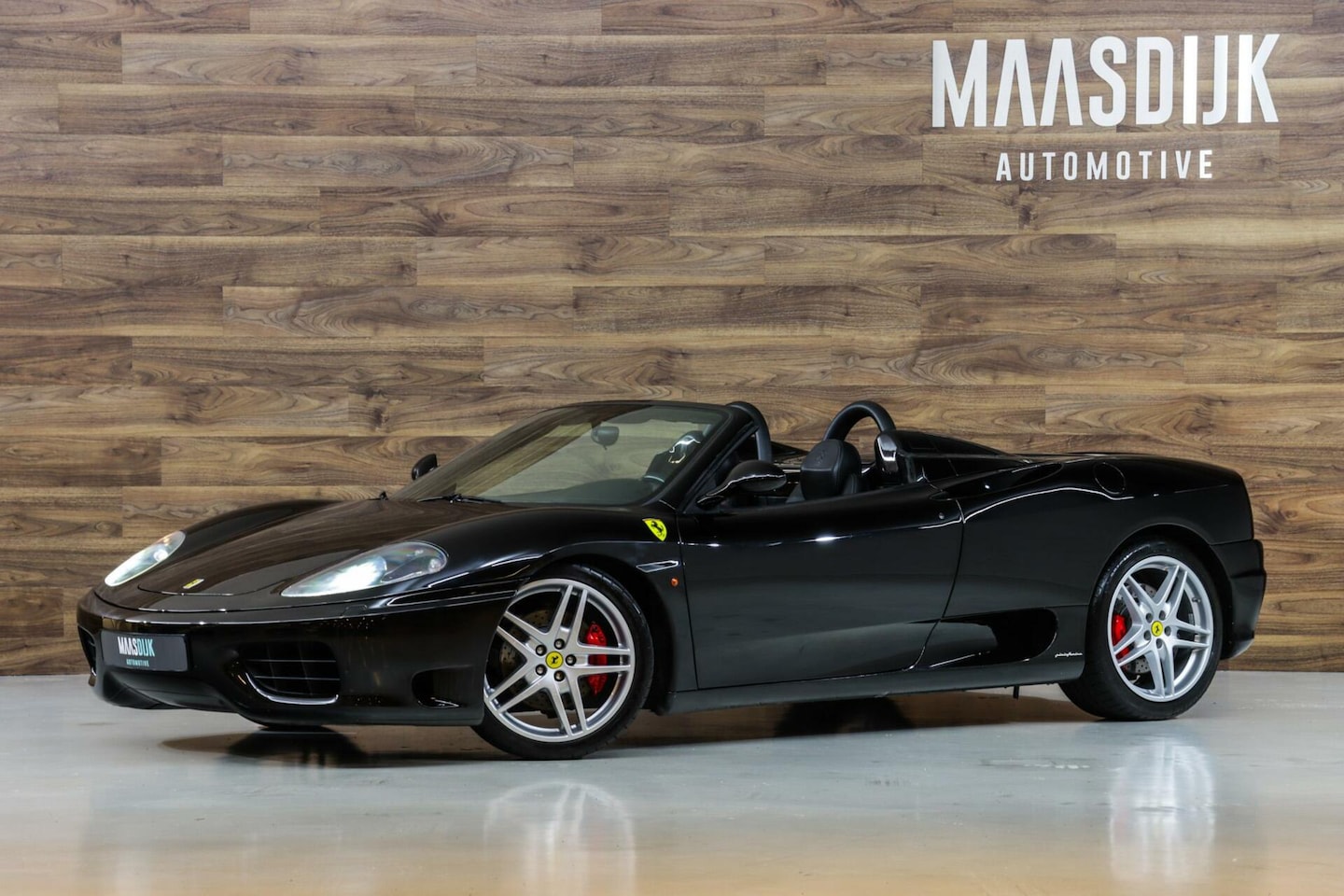 Ferrari 360 - 3.6 V8 Modena Spider|Sportuitlaat|Nero|Dealer|Accecoires | - AutoWereld.nl