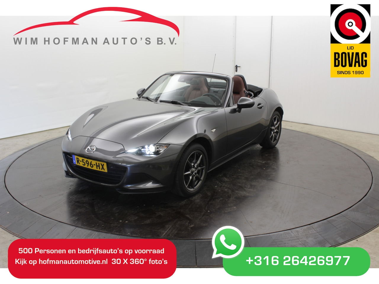 Mazda MX-5 - 1.5 SkyActiv-G 132 GT-M Camera Leer - AutoWereld.nl