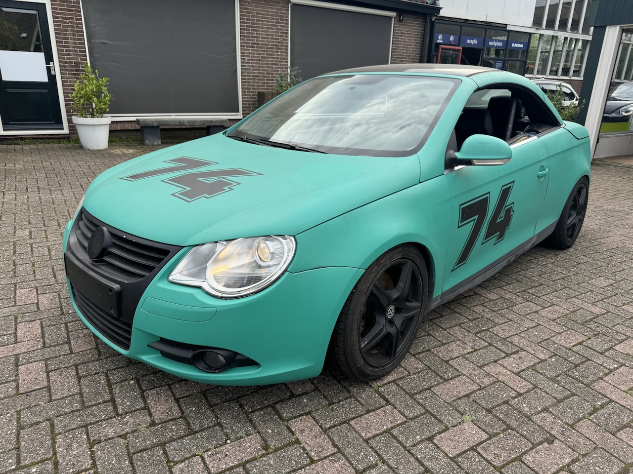 Volkswagen Eos - 2.0 T-FSI Circuit Eos Race auto met Rolbeugel 240 PK Spec.uitv. gesperd nieuwe wielen GEEN - AutoWereld.nl