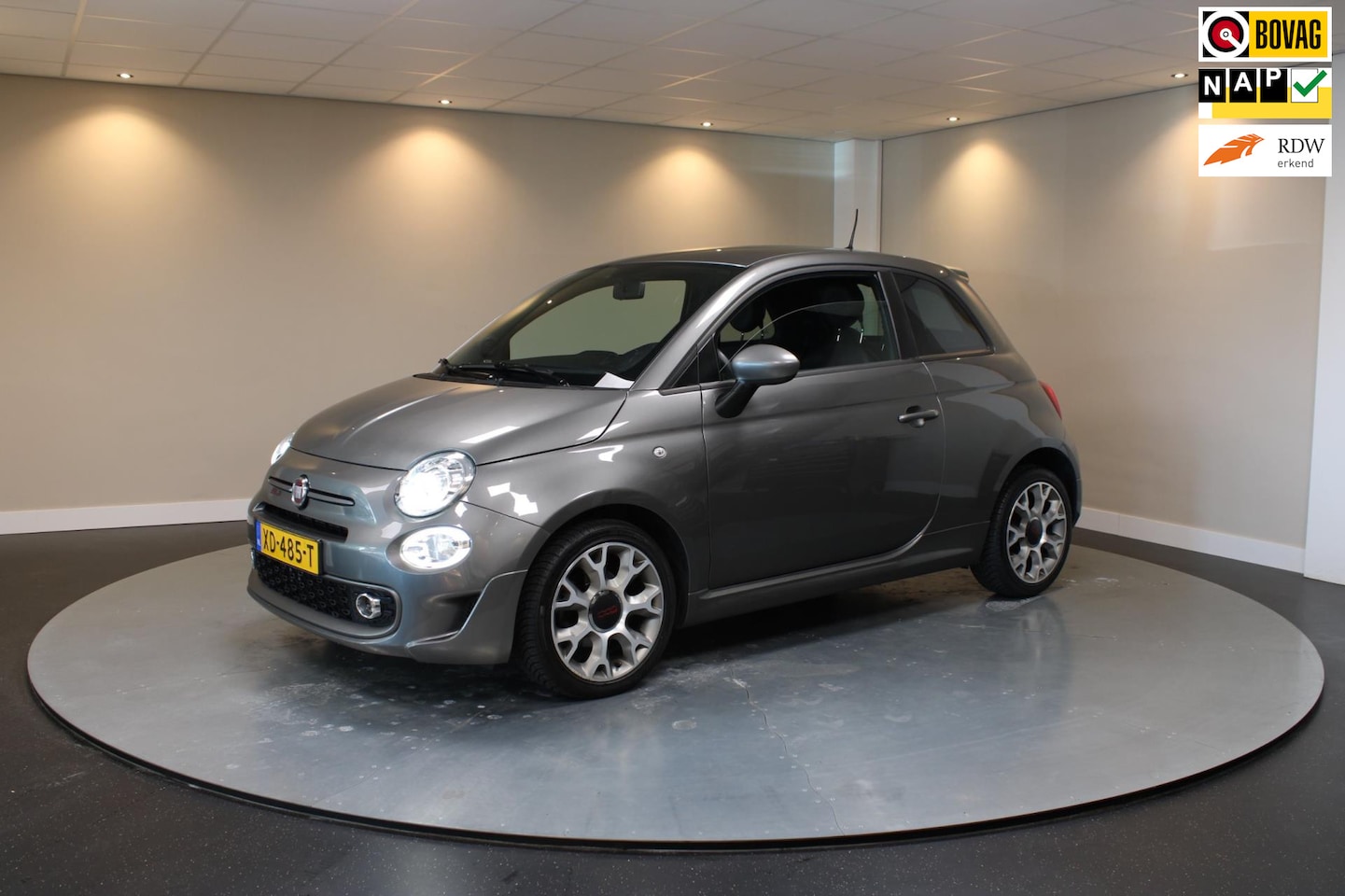 Fiat 500 - 0.9 TwinAir Turbo Sport *Beats By Dre* Navi|Cruise|500s - AutoWereld.nl