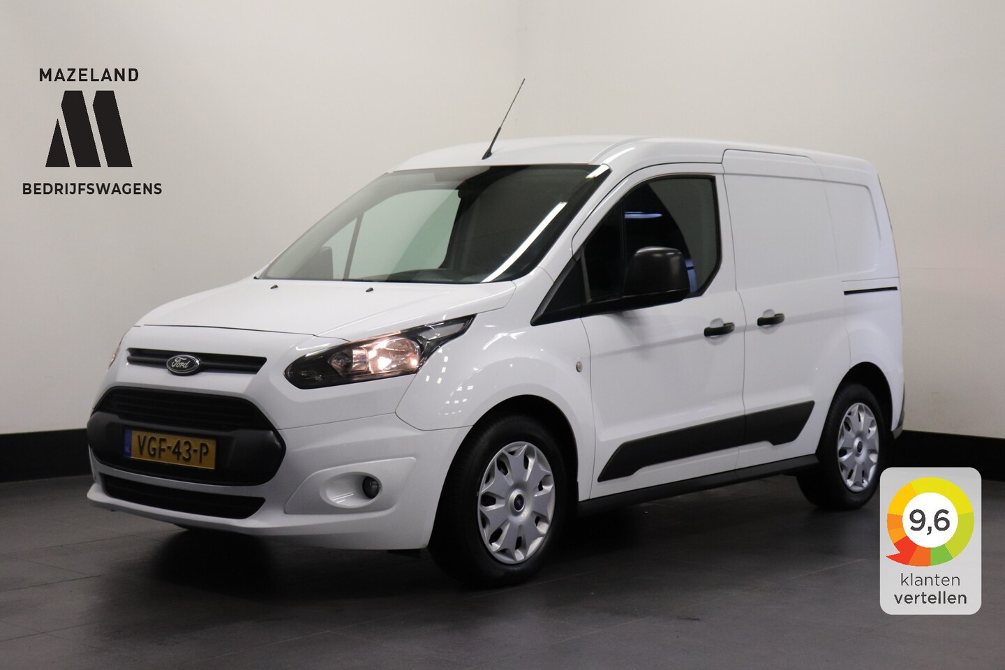 Ford Transit Connect - 1.6 TDCI 95PK 2x Schuifdeur - Airco - Radio - € 7.490,- Ex. - AutoWereld.nl