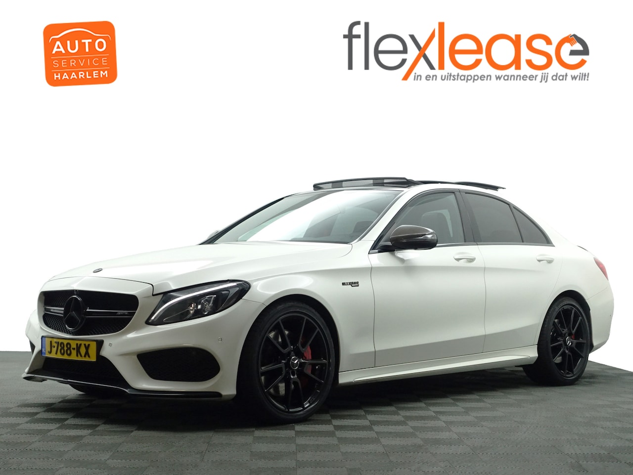 Mercedes-Benz C-klasse - 43 AMG 4MATIC Edition 1 Aut- Performance Interieur, Full Carbon, Panoramadak, Burmester, 3 - AutoWereld.nl