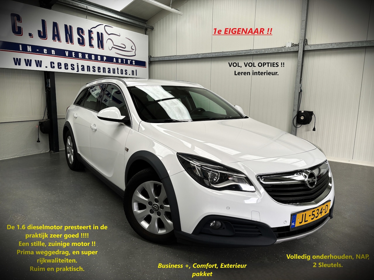 Opel Insignia Sports Tourer - 1.6 CDTI EcoFLEX Business+ meer pakketten. - AutoWereld.nl