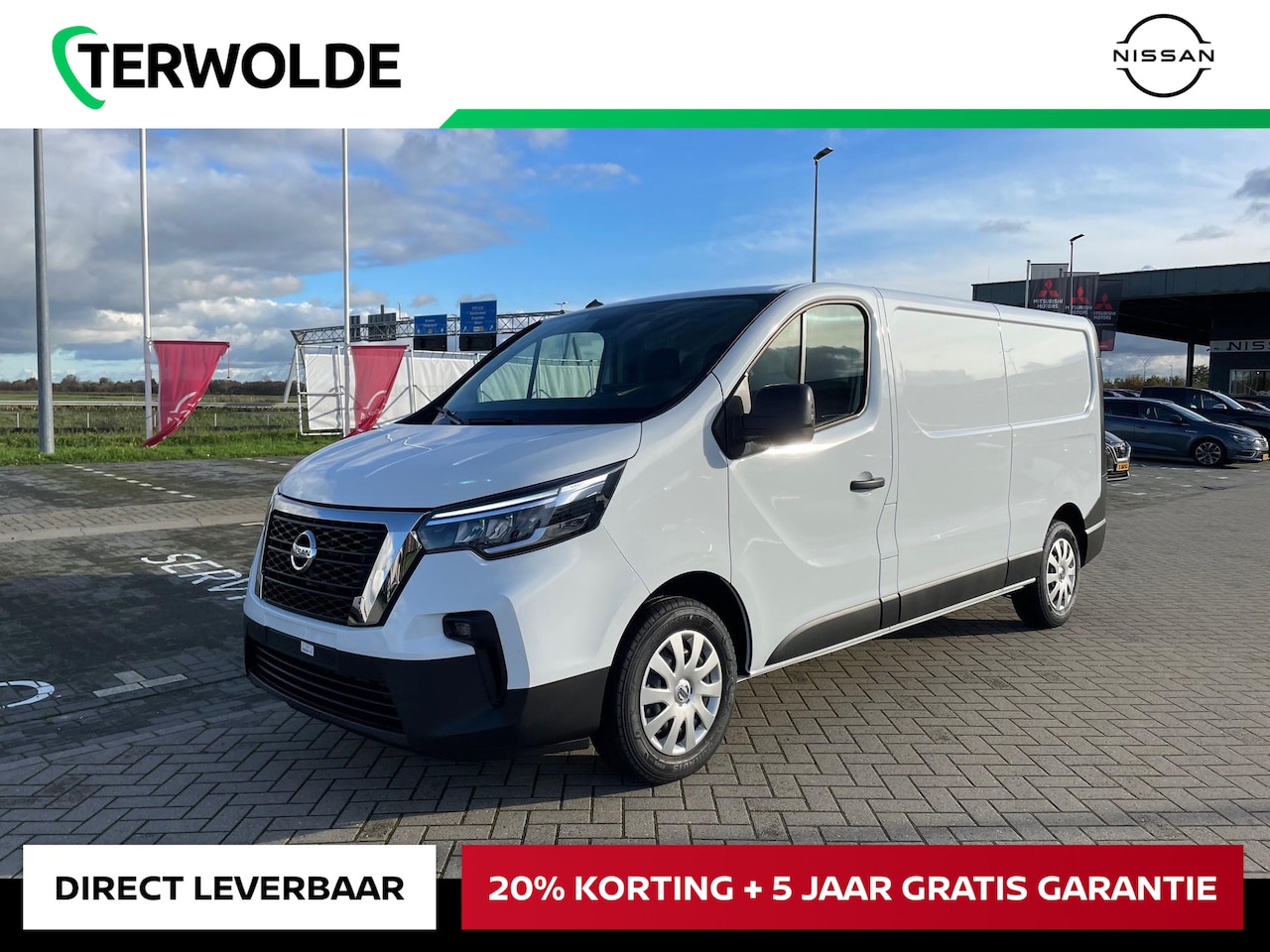 Nissan Primastar - 2.0 dCi L2H1 Acenta VOORRAADVOORDEEL 20 % KORTING | SONY NAVIGATIE | 3-Zits | Aircondition - AutoWereld.nl