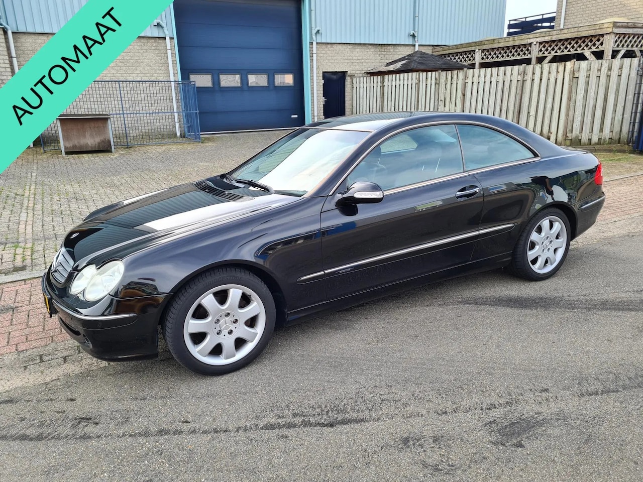 Mercedes-Benz CLK-klasse Coupé - 320 AUT. *CLIMA*LEER*NAVI*CV*ZEER MOOI!! - AutoWereld.nl