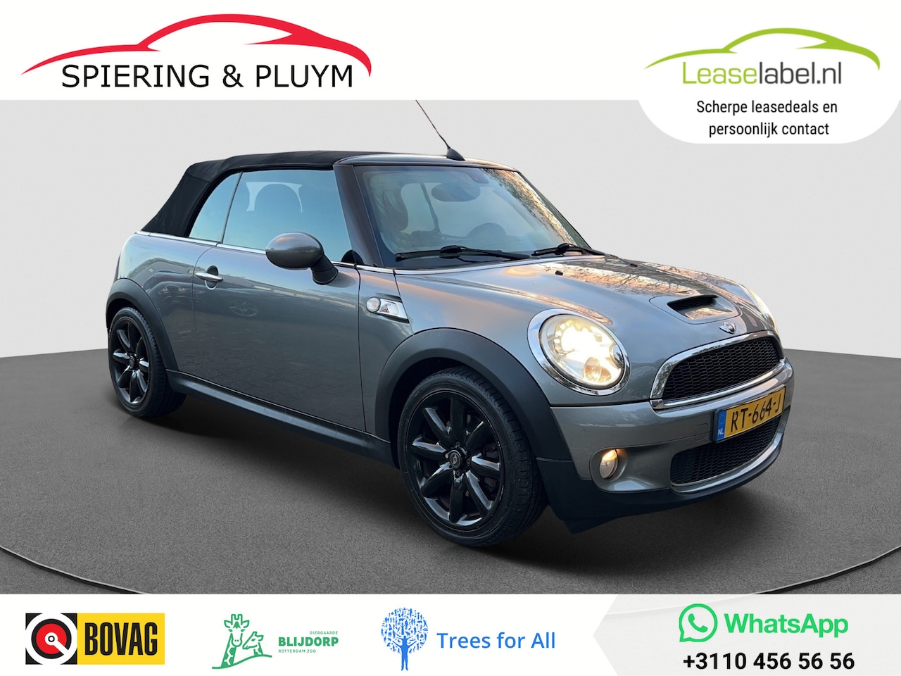 MINI Cabrio - Mini 1.6 Cooper S | 175 PK | Climate | Leder - AutoWereld.nl