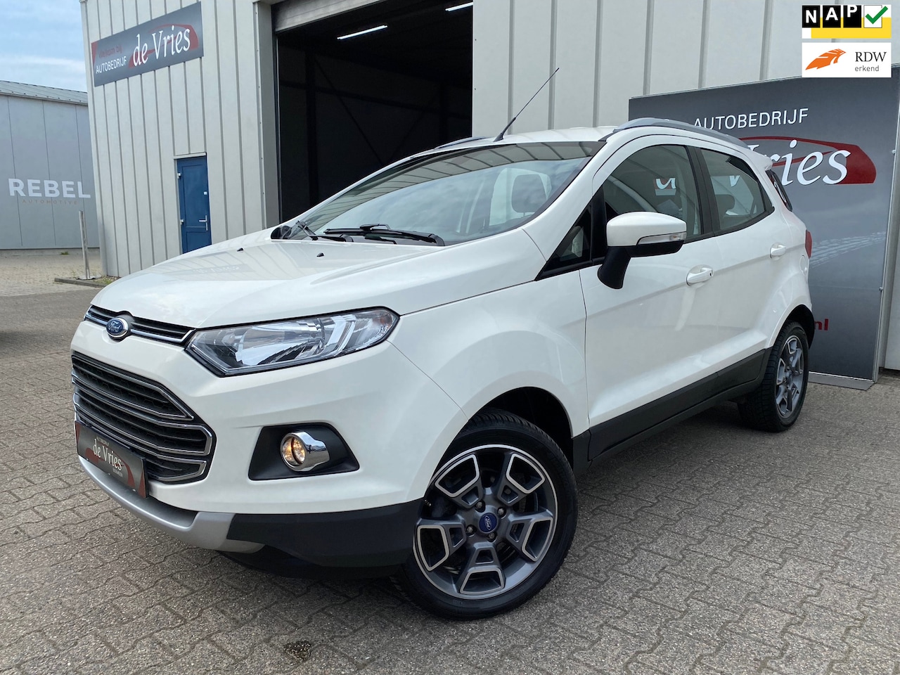 Ford EcoSport - 1.0 EcoBoost Titanium 125PK / Clima / Cruise / PDC / LMV - AutoWereld.nl