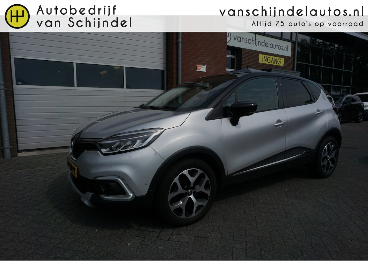 Renault Captur - 1.3 TCE 150PK AUTOMAAT VERSION S LUXE TWO TONE DEALER ONDERHOUDEN PANORAMADAK FULL LED CAM - AutoWereld.nl