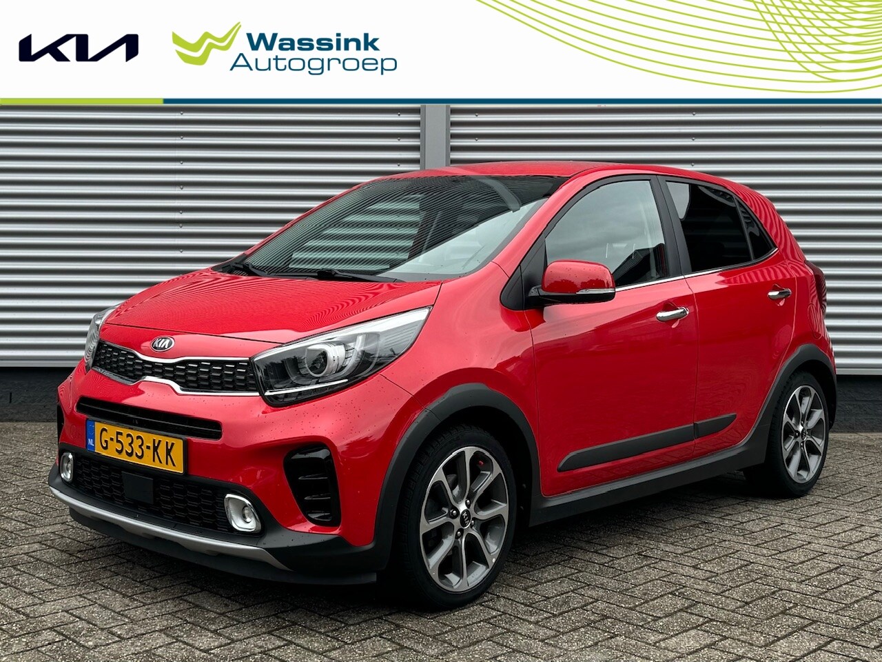 Kia Picanto - 1.0 T-GDi 100pk 5-zits X-Line | Trekhaak | Stoel/Stuurwielverwarming | Navigatie | Climate - AutoWereld.nl