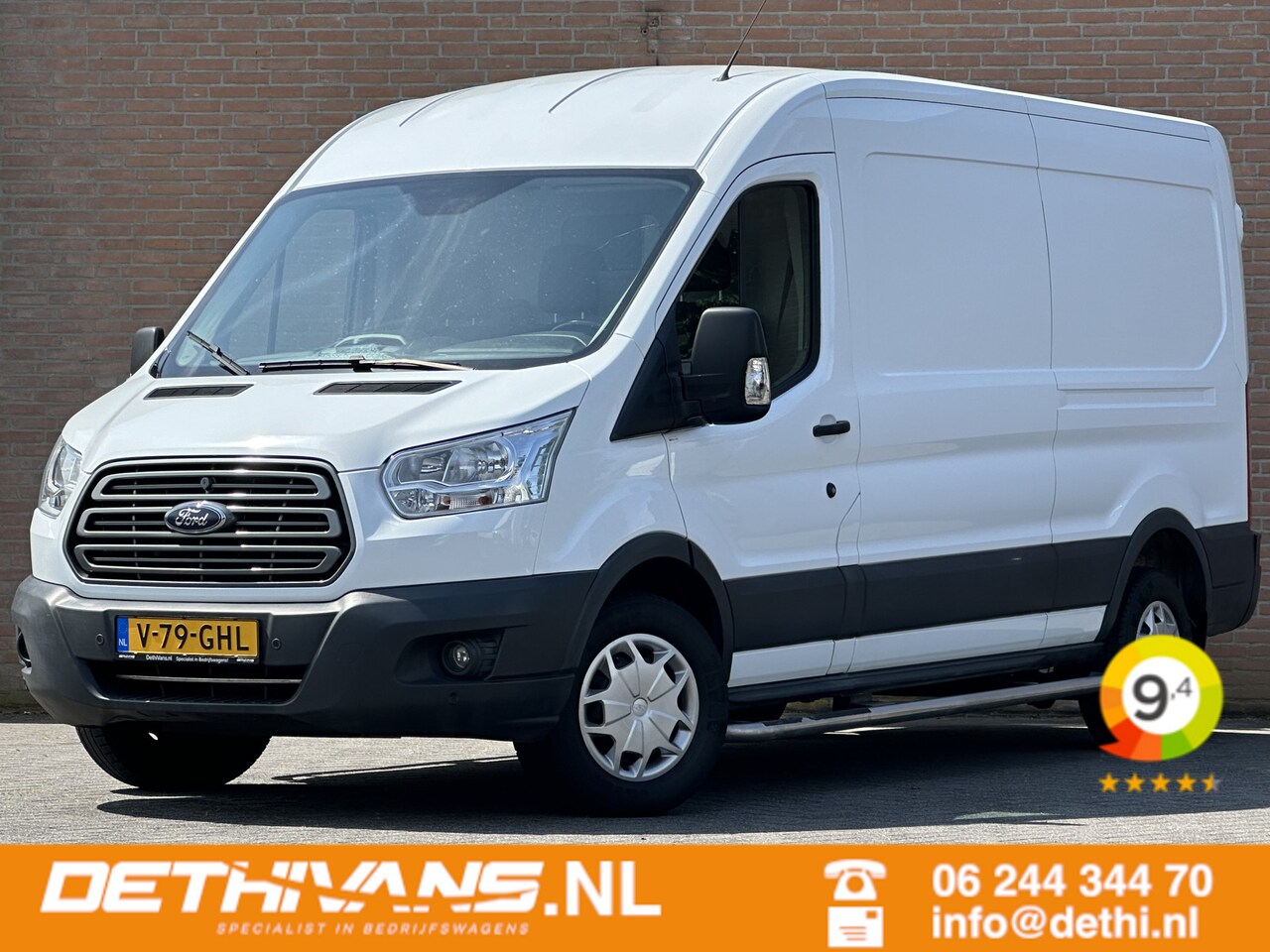 Ford Transit - 2.0TDCI 130PK L3H2 Euro6 / Cruisecontrol / Parkeersensoren - AutoWereld.nl