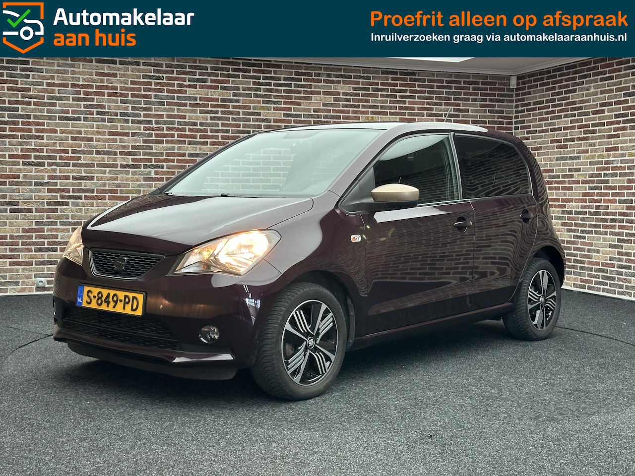 Seat Mii - 1.0 Mii by Cosmopolitan | Alcantara| DAB| PDC| - AutoWereld.nl