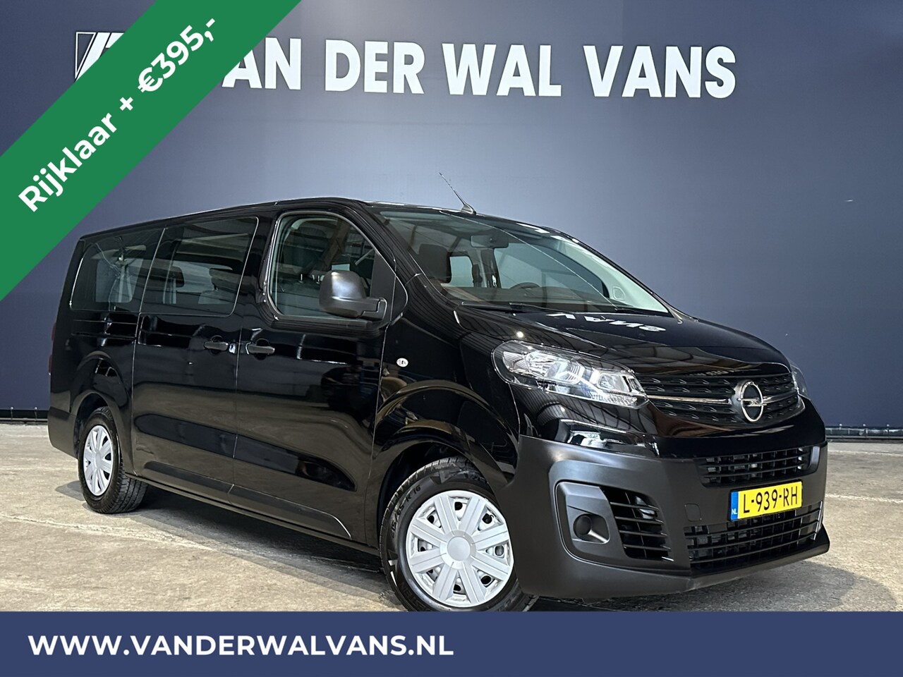 Opel Vivaro Combi - 1.5 CDTI 120pk L3H1 XL 9 Zits Personenbus Euro6 Airco | Navigatie | Apple Carplay | Cruise - AutoWereld.nl