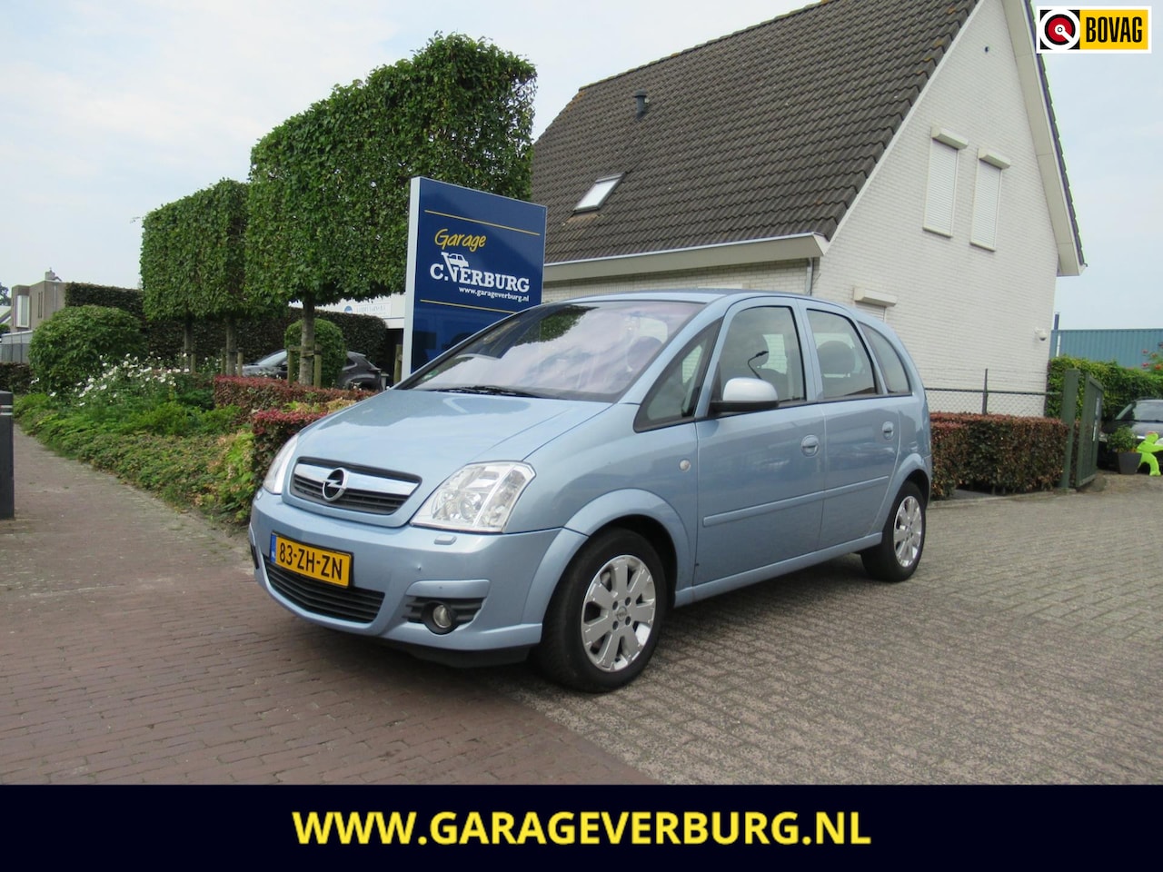 Opel Meriva - 1.6 Temptation Automaat (Airco,Cruise,PDC,Xenon,PDC,Trekhaak) - AutoWereld.nl