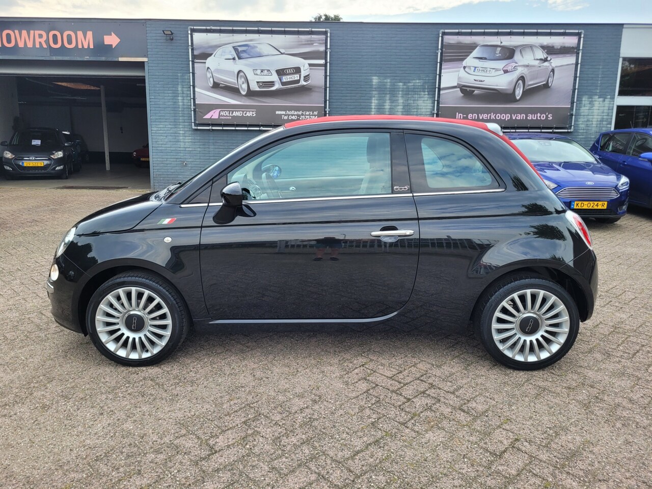 Fiat 500 C - 1.2 Lounge - Airco - Elektrisch pakket - Pdc- 16 inch l.m velgen - Apk t/m 13-09-2025 - AutoWereld.nl