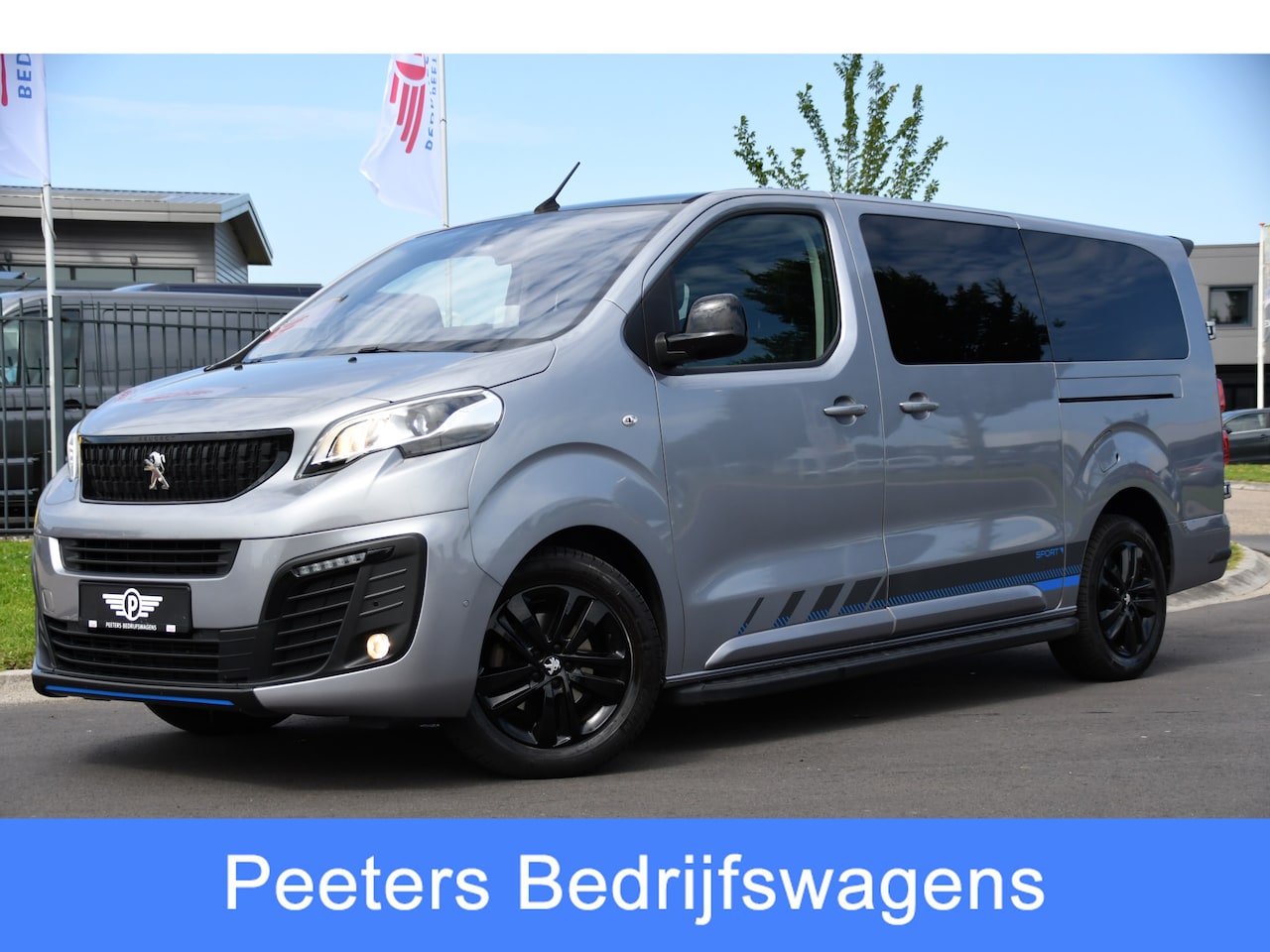 Peugeot Expert - 2.0 BlueHDI 180 Long Sport DC 98/350 Limited Edition 360 Camera, Cruise, 177PK, Automaat, - AutoWereld.nl