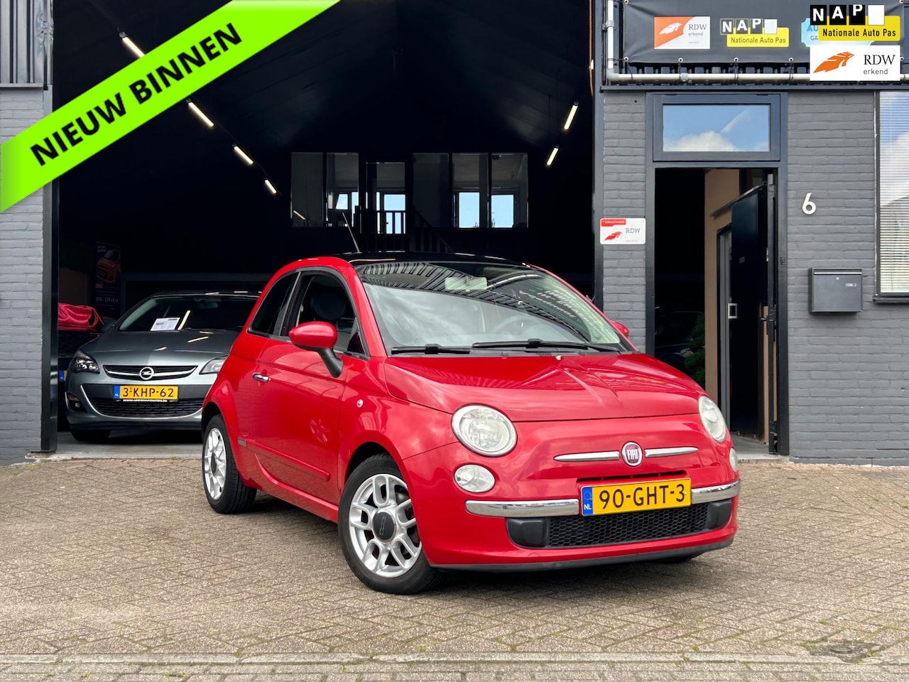 Fiat 500 - 1.4-16V Lounge|Airco|El Pakket|6Bak|NAP|APK| - AutoWereld.nl