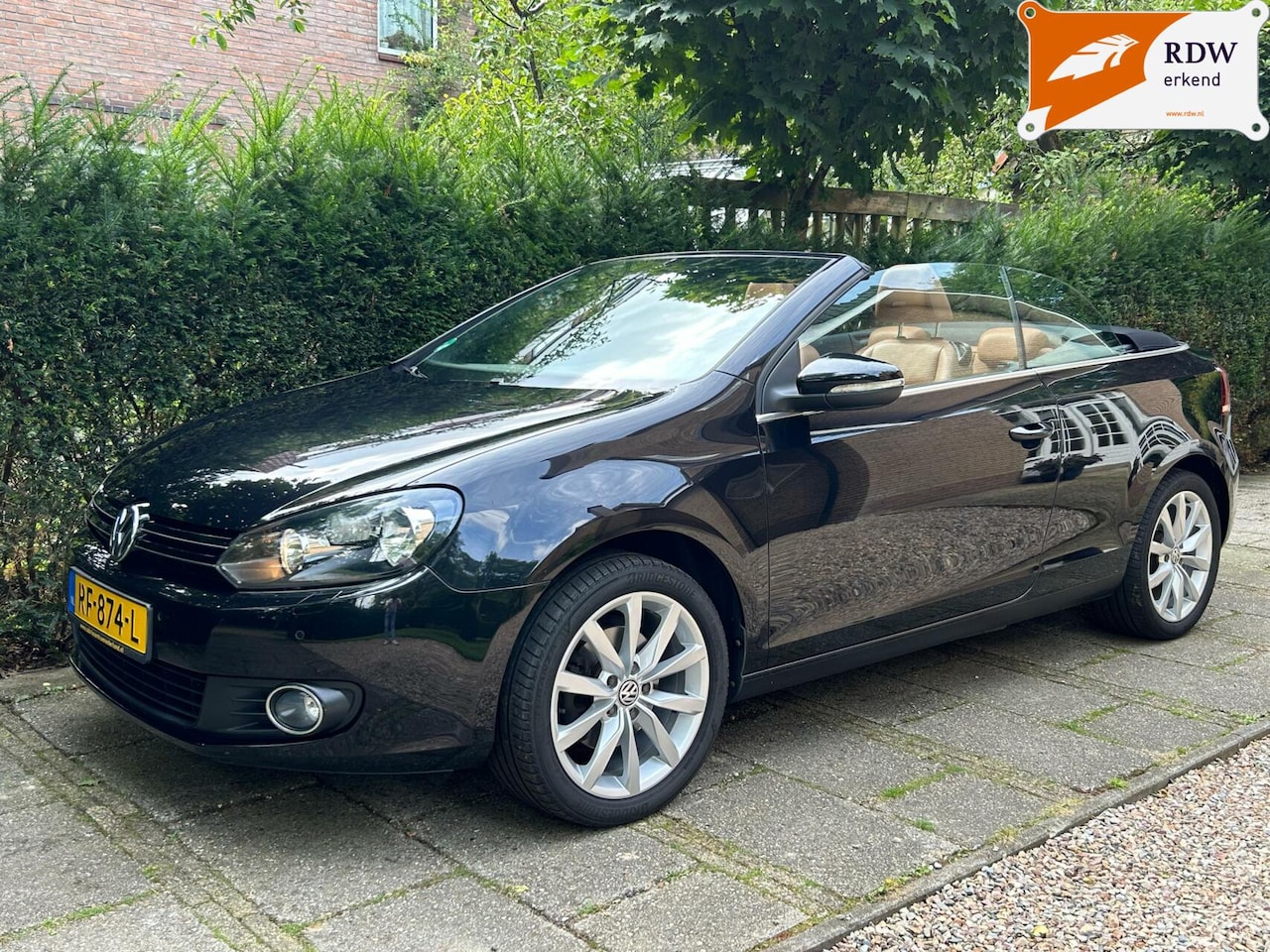 Volkswagen Golf Cabriolet - 1.2 TSI leer/PDC/Nieuwe ketting - AutoWereld.nl