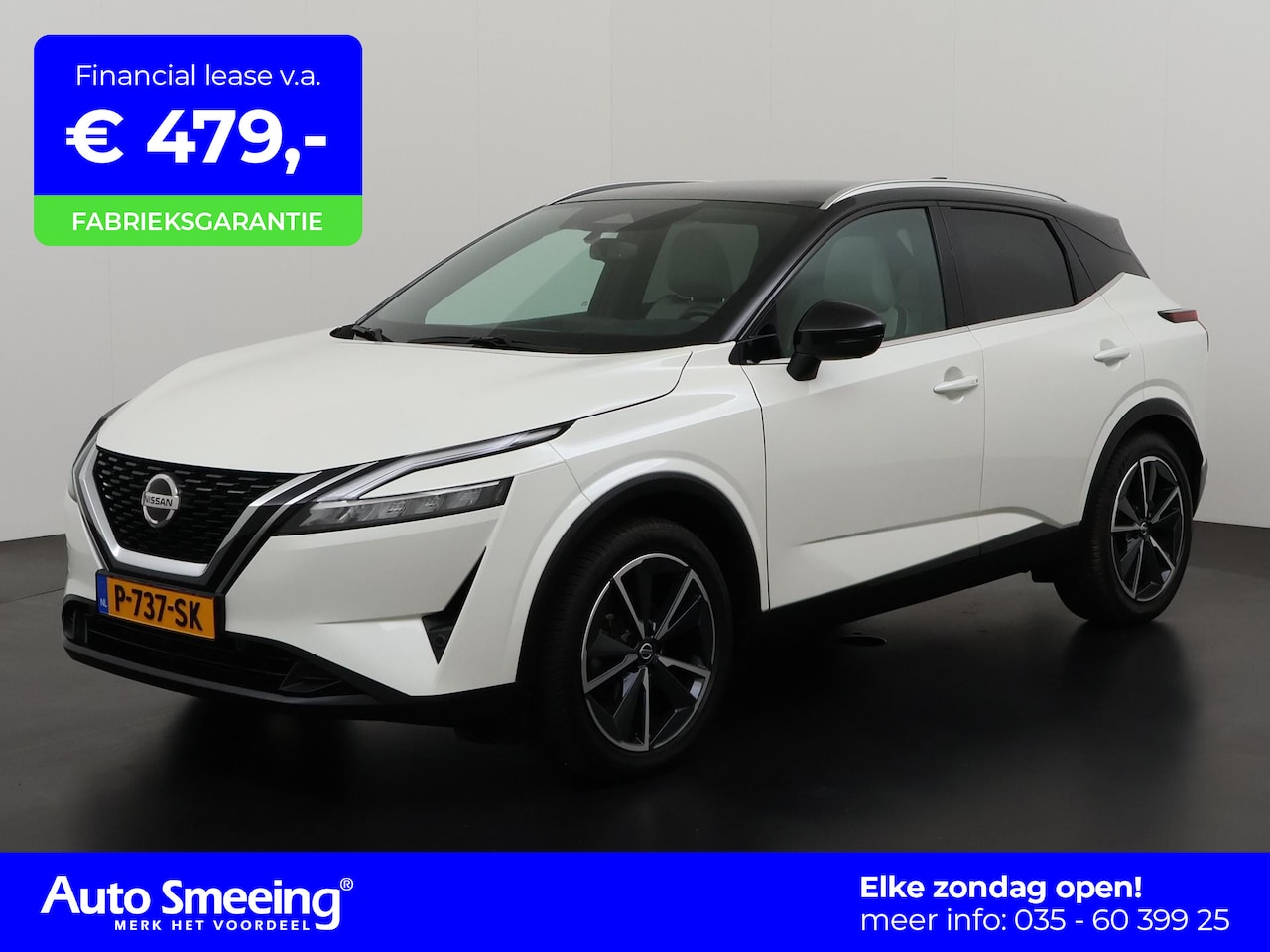 Nissan Qashqai - 1.3 MHEV Xtronic 4WD Tekna Plus | Trekhaak | Panoramadak | 360 Camera | Zondag Open! - AutoWereld.nl