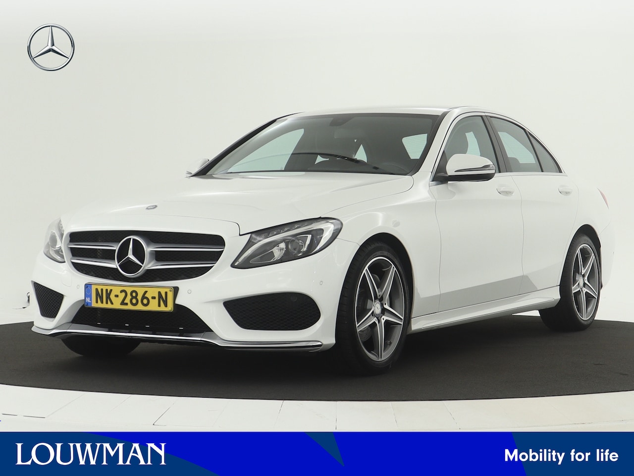 Mercedes-Benz C-klasse - 180 AMG Sport Edition | Navigatie | Cruise control | Climate control | | Bluetooth carkit - AutoWereld.nl