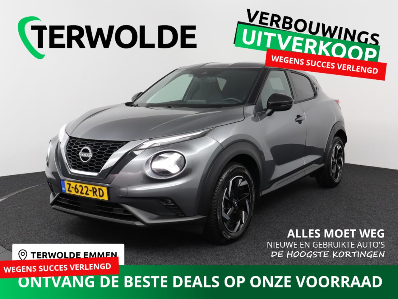 Nissan Juke - 1.0 DIG-T N-Connecta | navigatiesysteem full map | voorstoelen verwarmd | verwarmde voorru - AutoWereld.nl