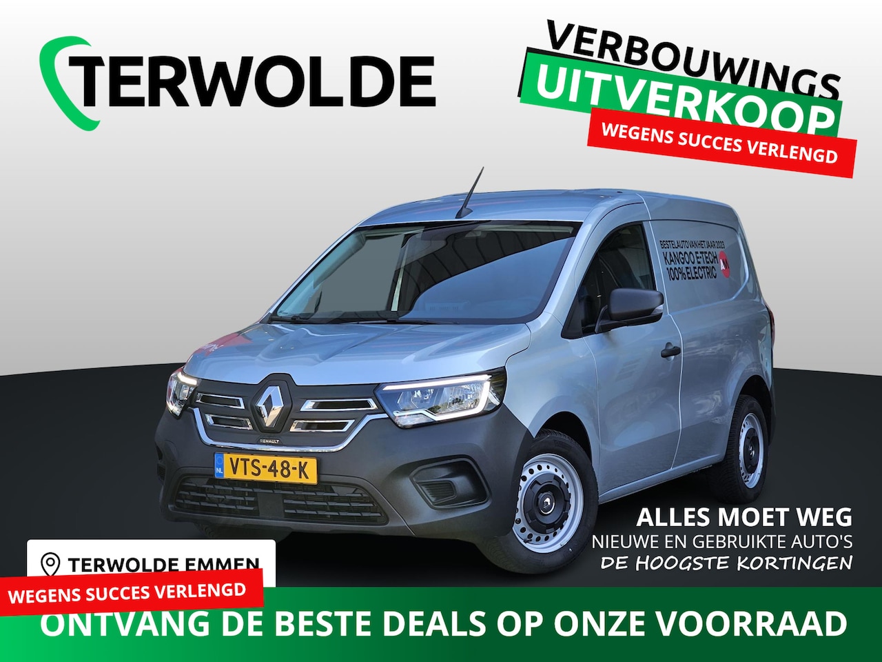 Renault Kangoo E-Tech - Extra ADVANCE 22 kWh | DEMO | Stoelverwarming | Navigatie | Parkeersensoren | Climate Cont - AutoWereld.nl