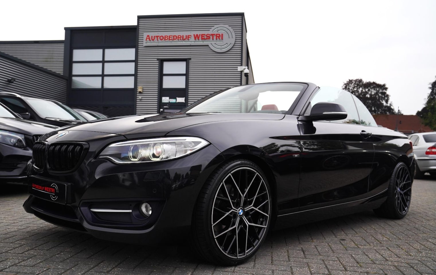 BMW 2-serie Cabrio - 220i M Sport | 19 inch | M-sportstuur | Elektrische softtop Xenon/LED | Stoelverwarming | - AutoWereld.nl