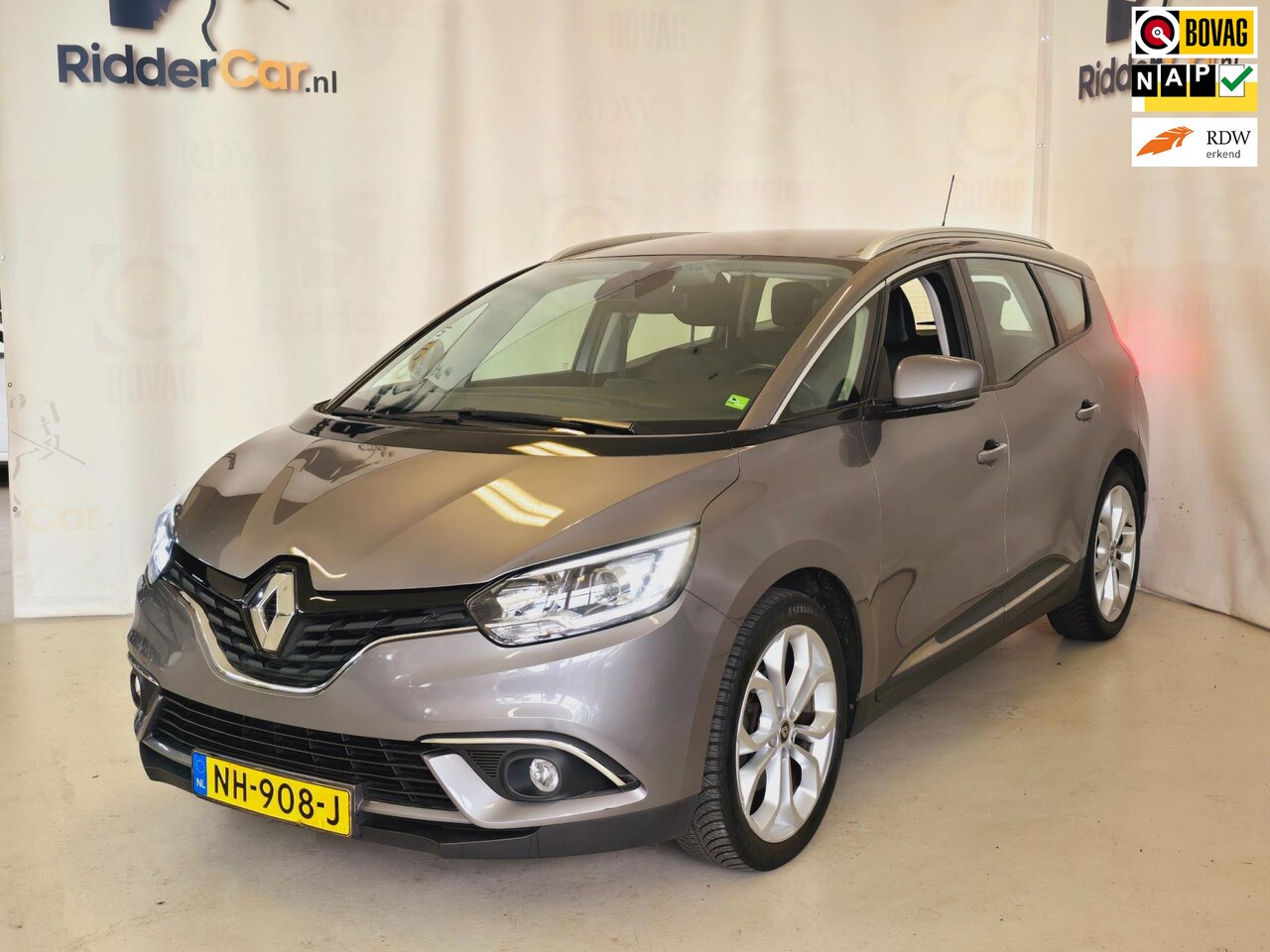 Renault Grand Scénic - 1.2 TCe Zen 7p|GARANTIE|NAP|TREKHAAK|CRUISE|NAVI|VELGEN|AIRCO - AutoWereld.nl