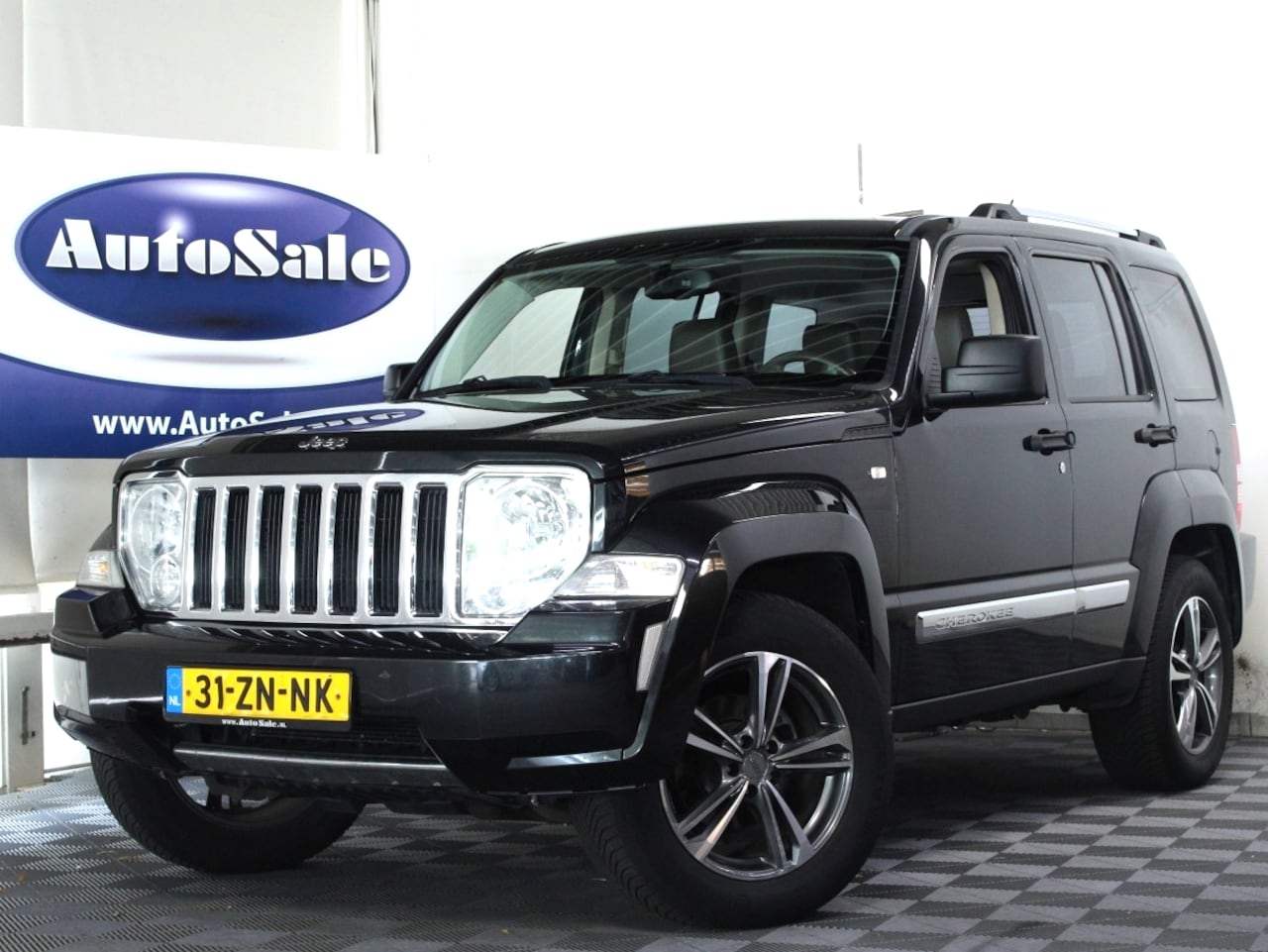 Jeep Cherokee - 2.8 CRD Limited AUT YOUNGTIMER 2eEIG! DAK LEDER NAV STOELVW '08 - AutoWereld.nl