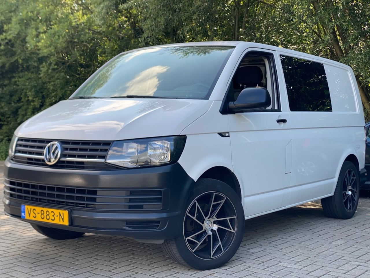 Volkswagen Transporter - 2.0 TDI 75KW L1H1 Comf. DUBBEL CABINE | ELEK PAKKET | PDC | AIRC - AutoWereld.nl