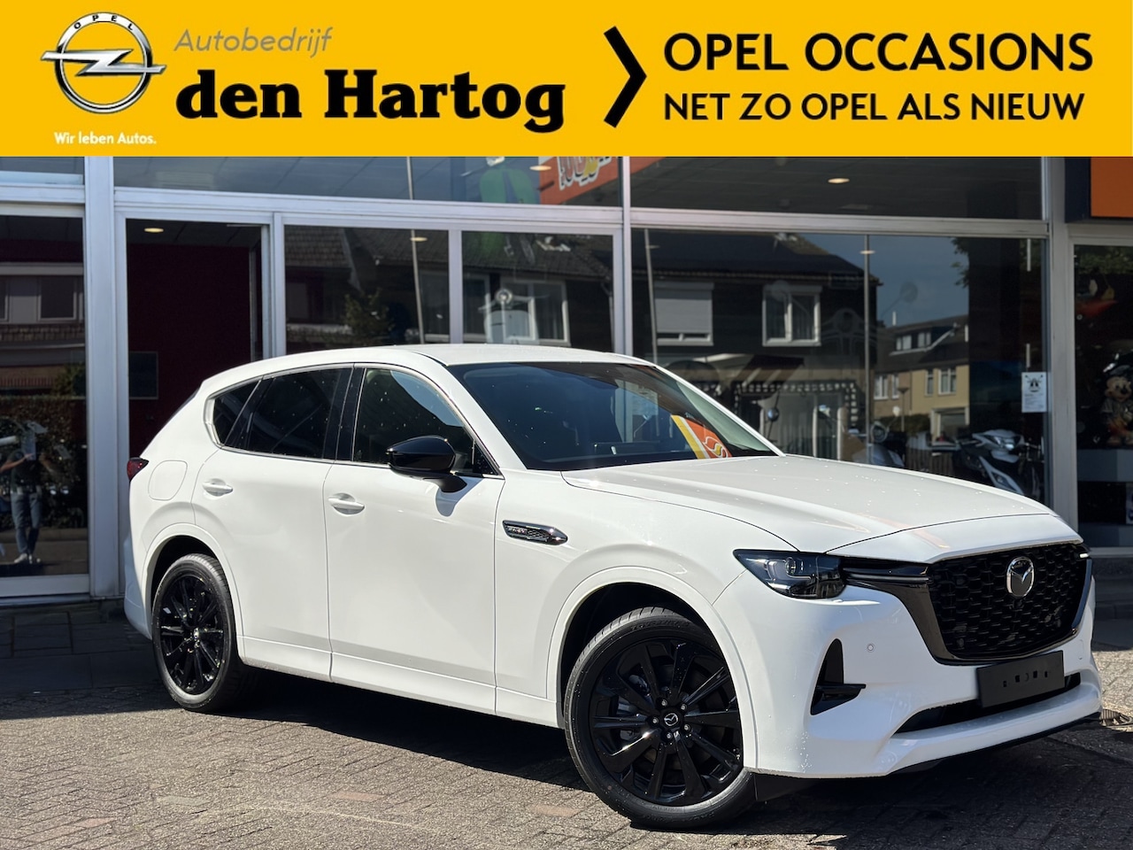 Mazda CX-60 - 2.5 e-SkyActiv PHEV Homura BOSE CONVENIENCE & SOUND PACk/ZWART LEDER. - AutoWereld.nl