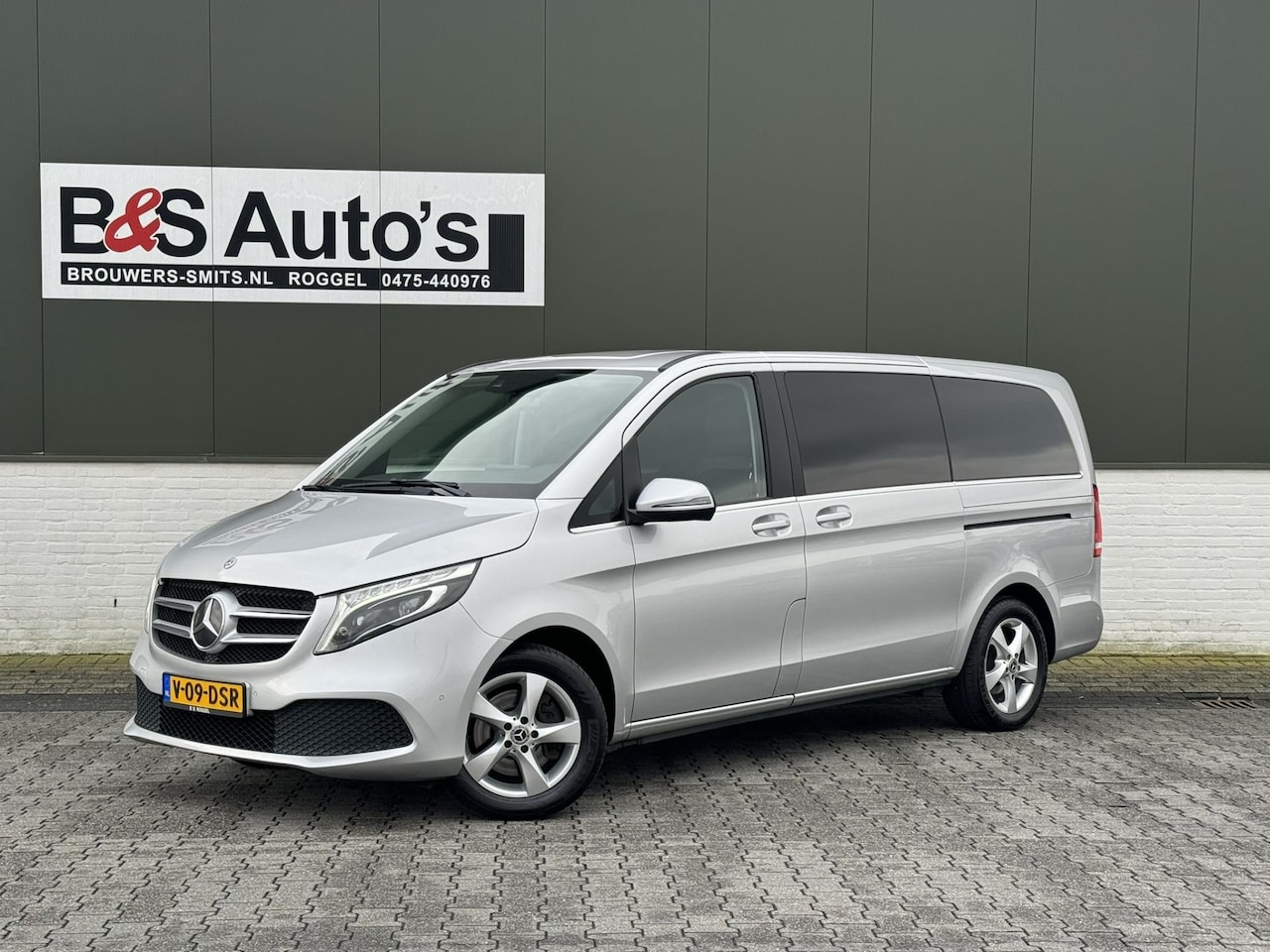 Mercedes-Benz V-klasse - 300d Lang DC 9G Avantgarde Leder Elektrische klep 2x Schuifdeur Trekhaak afneembaar - AutoWereld.nl