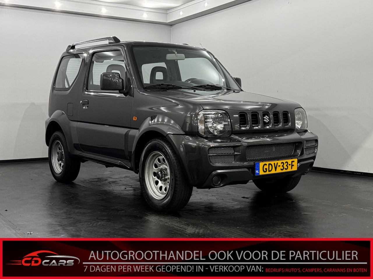 Suzuki Jimny - 1.3 Exclusive Airco, Radio, Mistlamp, Automaat, 4WD - AutoWereld.nl