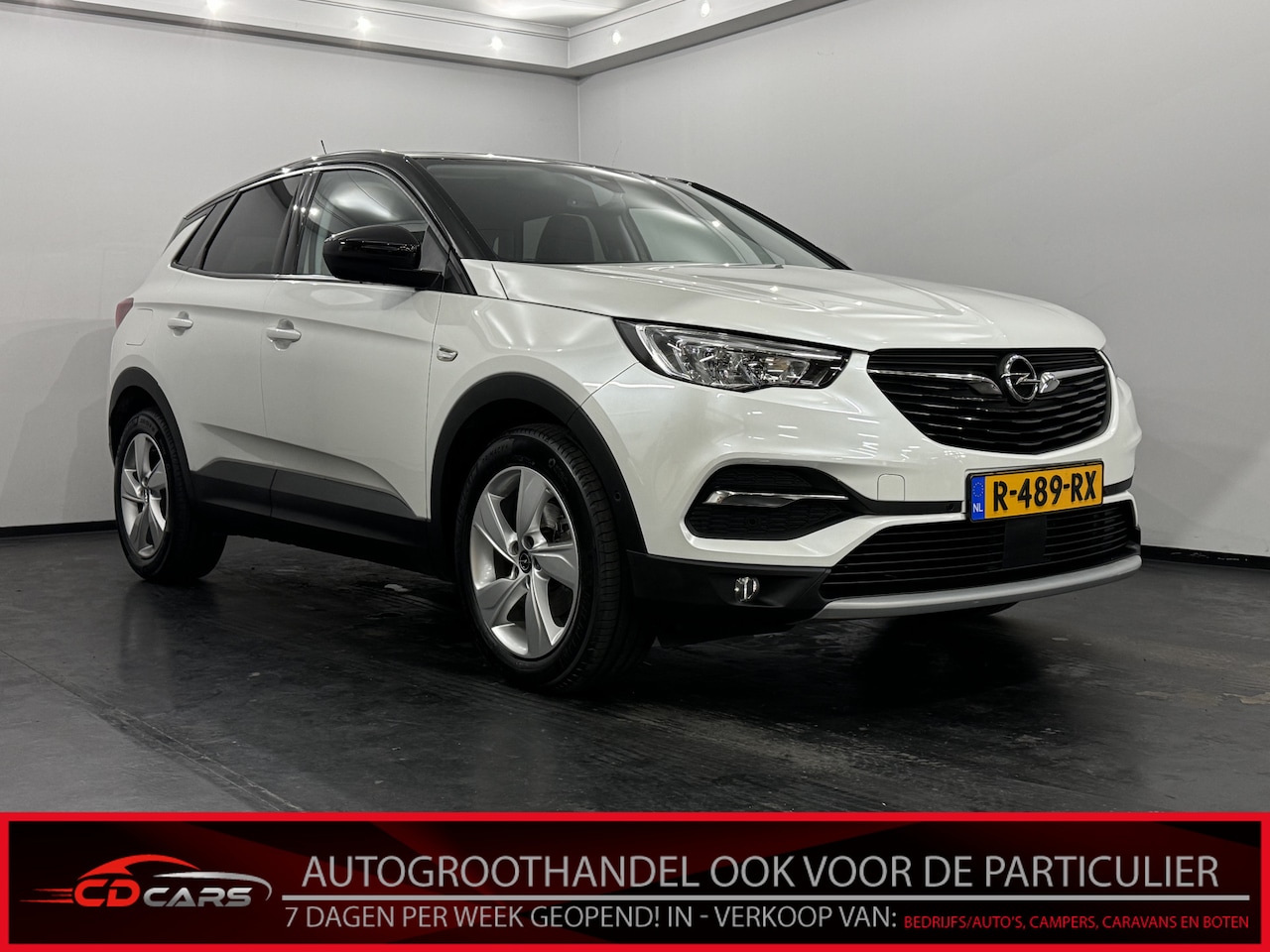 Opel Grandland X - 1.2 Turbo Elegance Half leder, Camera, Navi, Stoelverwarming, Cruise control - AutoWereld.nl