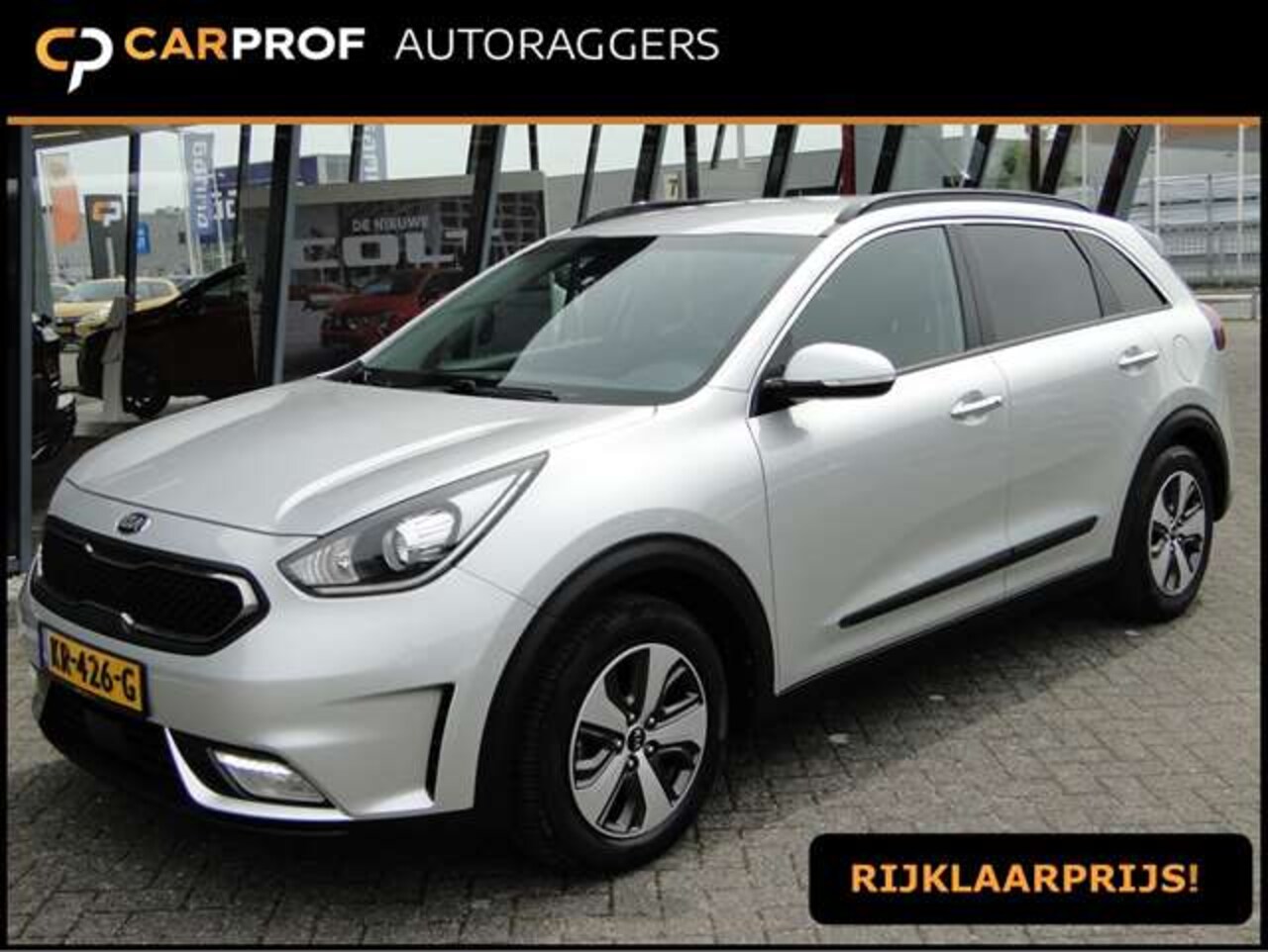 Kia Niro - 1.6 GDi Hybrid Businessline | Trekhaak Leer | Navi | All-season - AutoWereld.nl