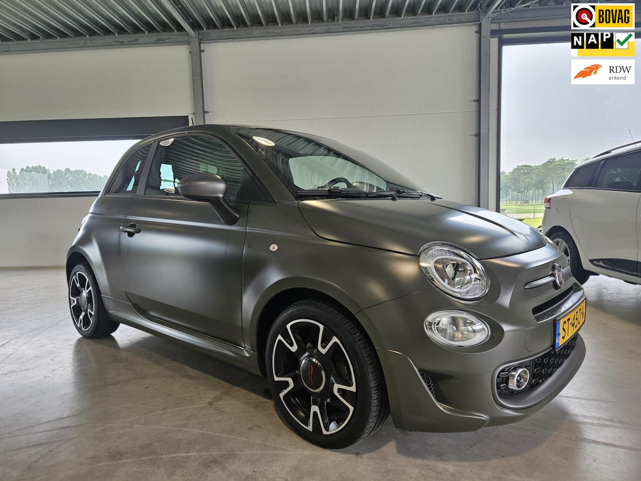 Fiat 500 - 0.9 TwinAir Turbo Sport Mat Groen !! 104PK - AutoWereld.nl